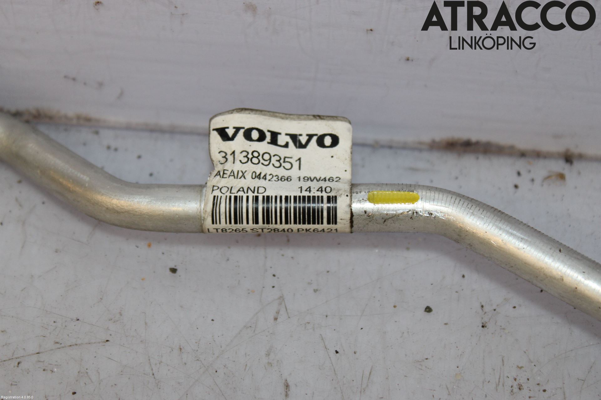 Volvo XC60 18- Varme Ac Slange - Rør