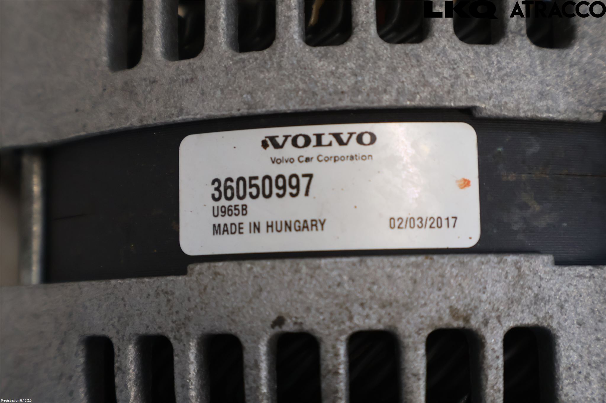 Volvo V50 08-12 Dynamo