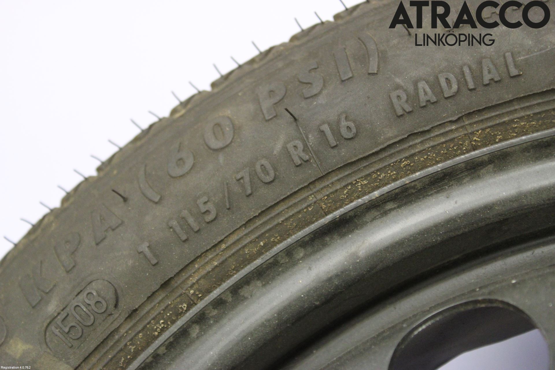 Saab 9-5     06-10 Hjul Reservehjul Minitype