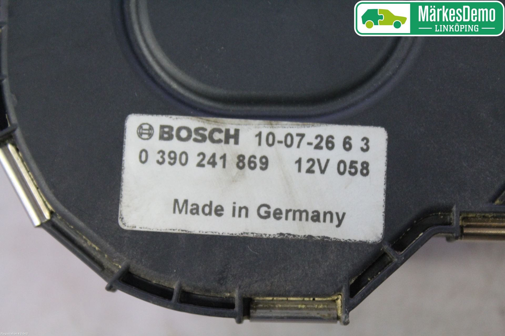 Peugeot 308 08-13 Viskermotor Frontrute