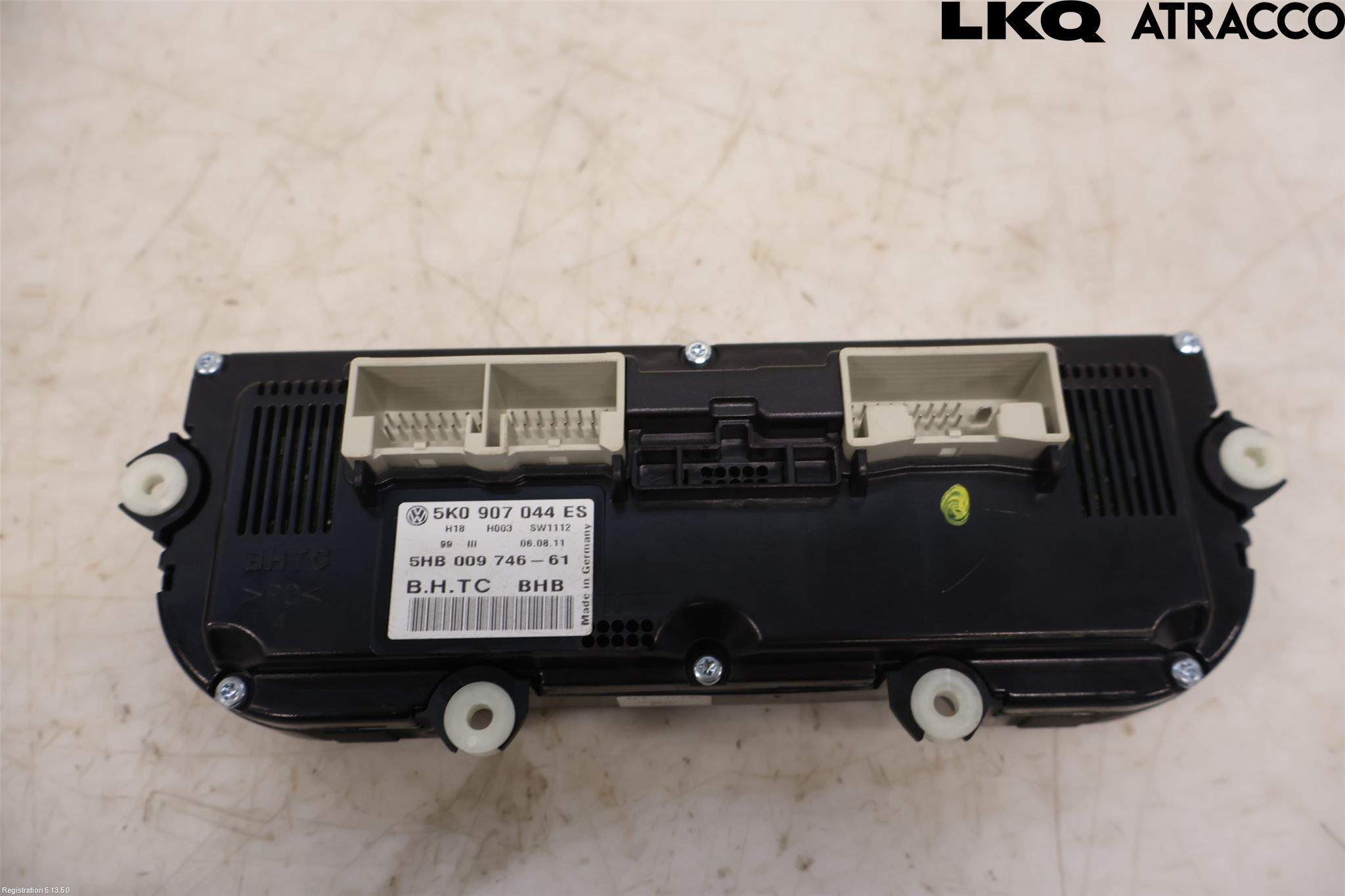 Volkswagen VW PASSAT 11-14 Varme Ac Betjening-Display