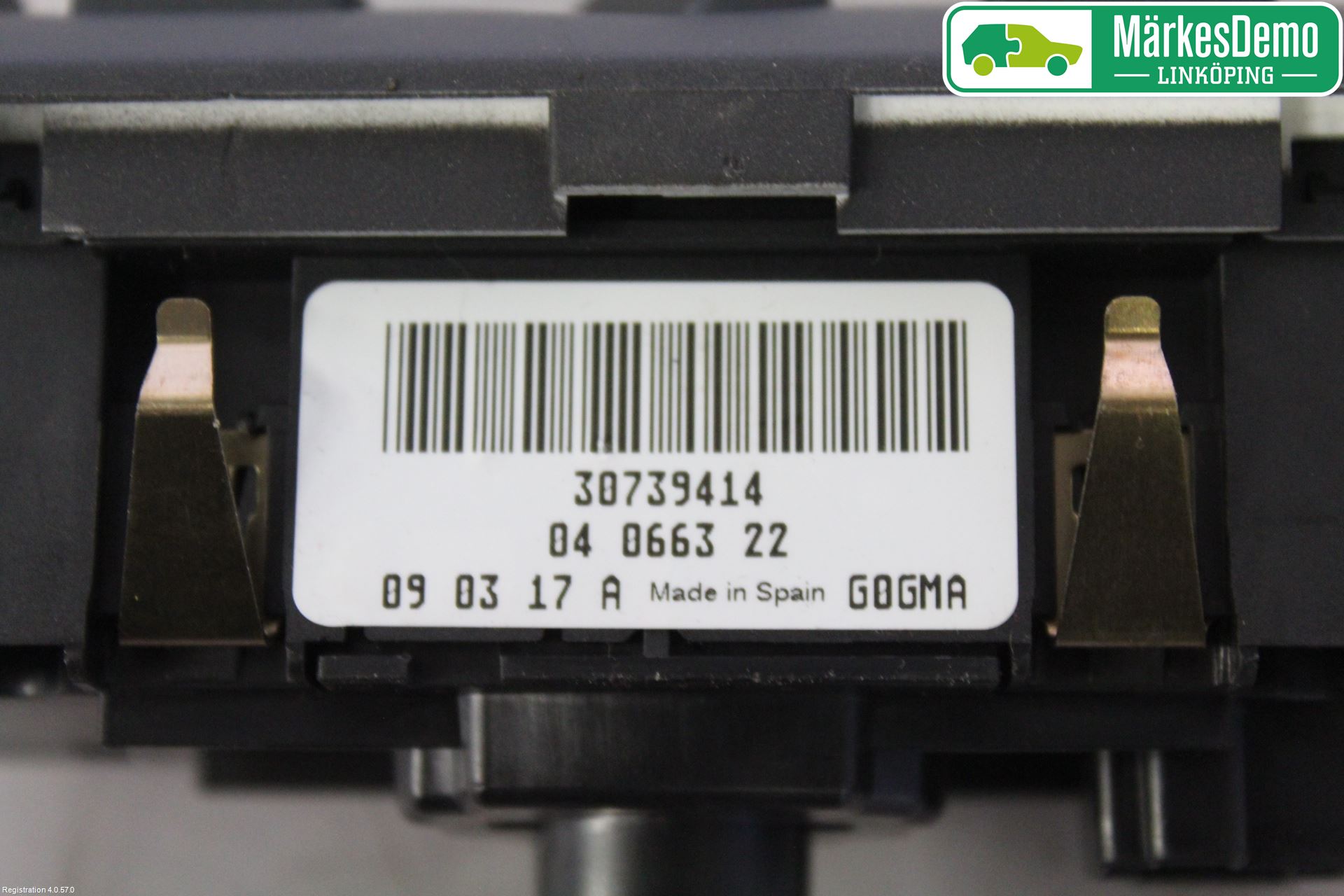 Volvo V70 08-13 Bryter Hovedlys