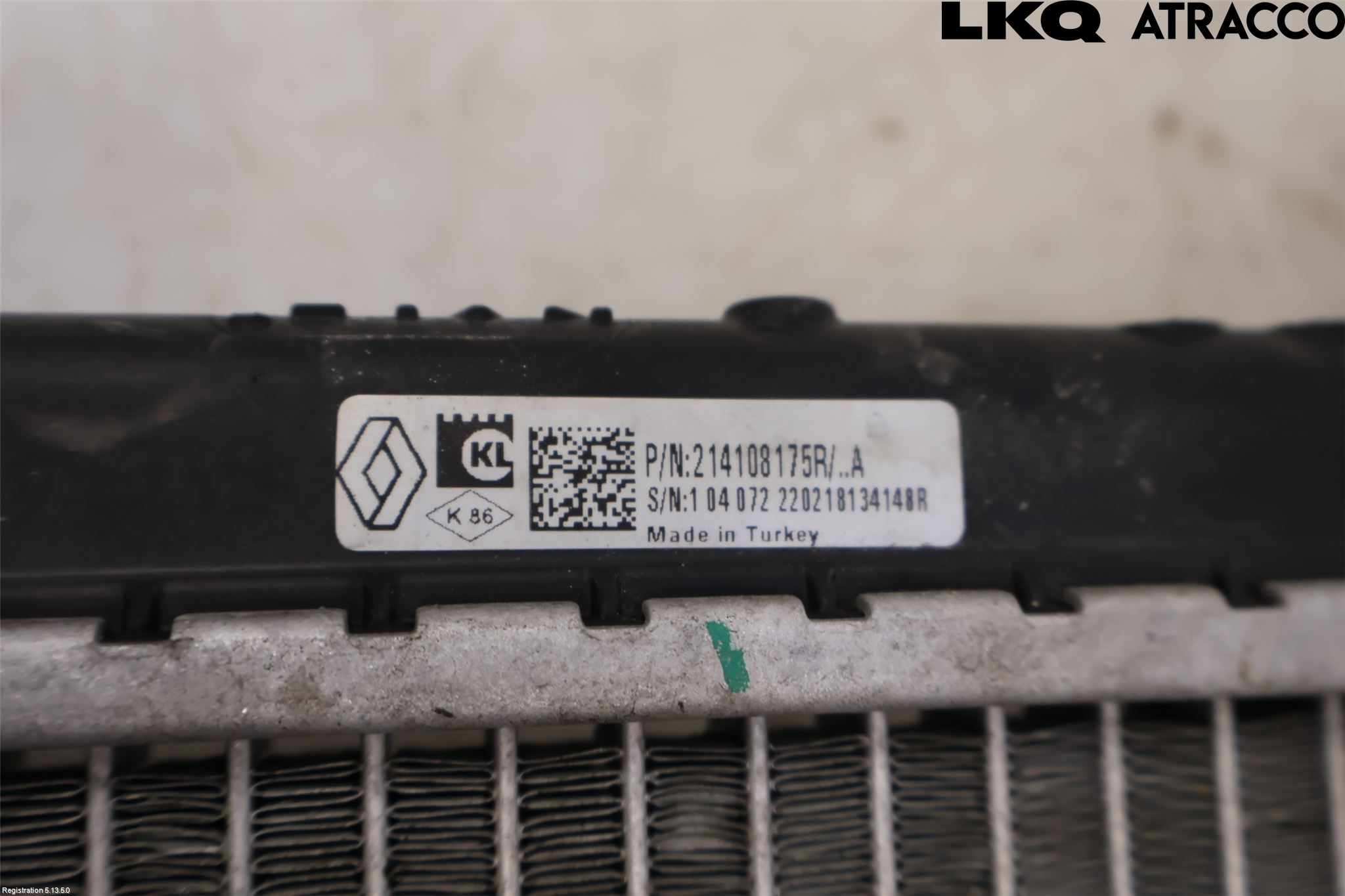 Renault MEGANE IV 16-23 Radiator Manuell