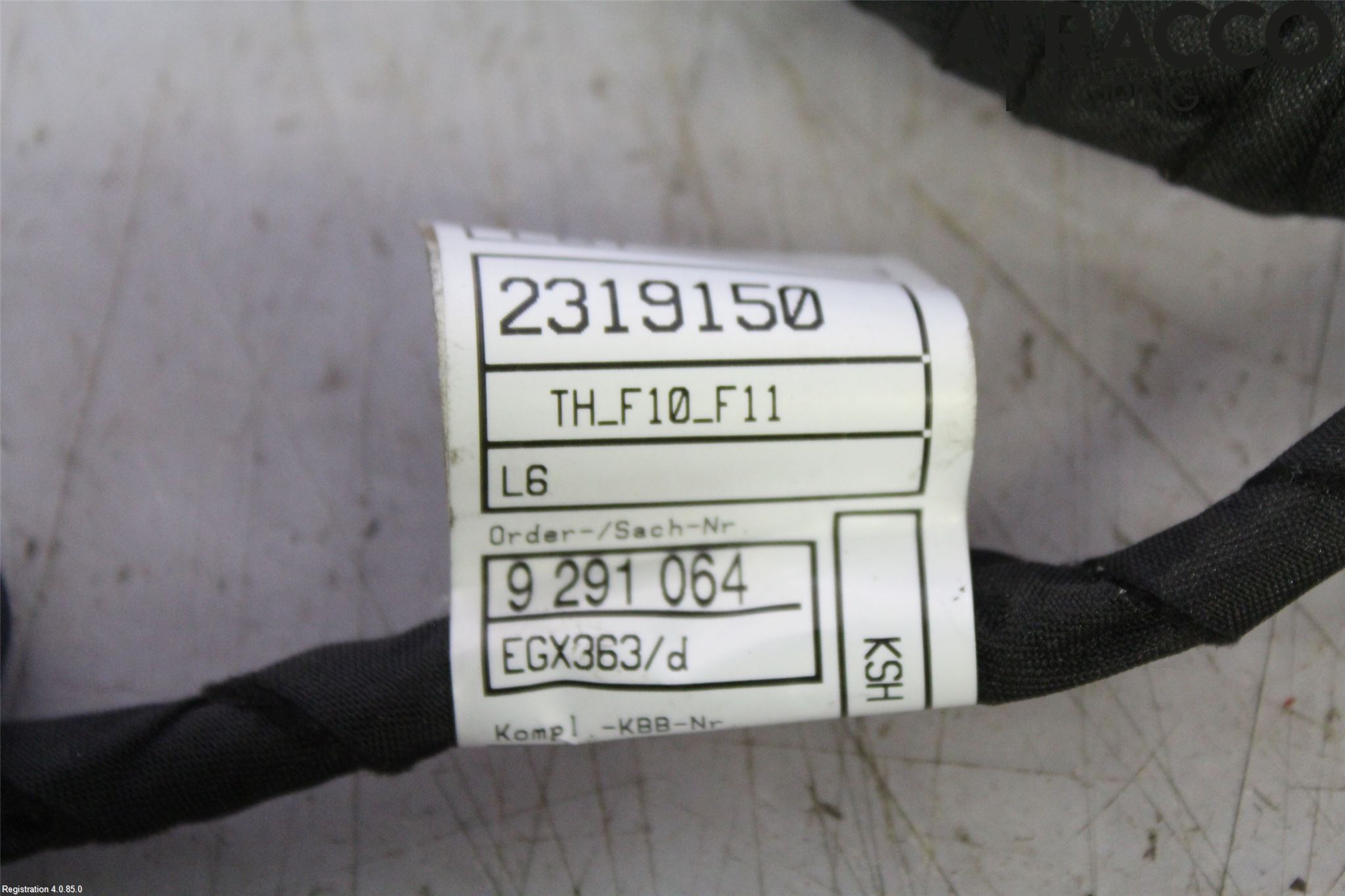 BMW 5 F10/F11/F18 09-17 Ledningsnett
