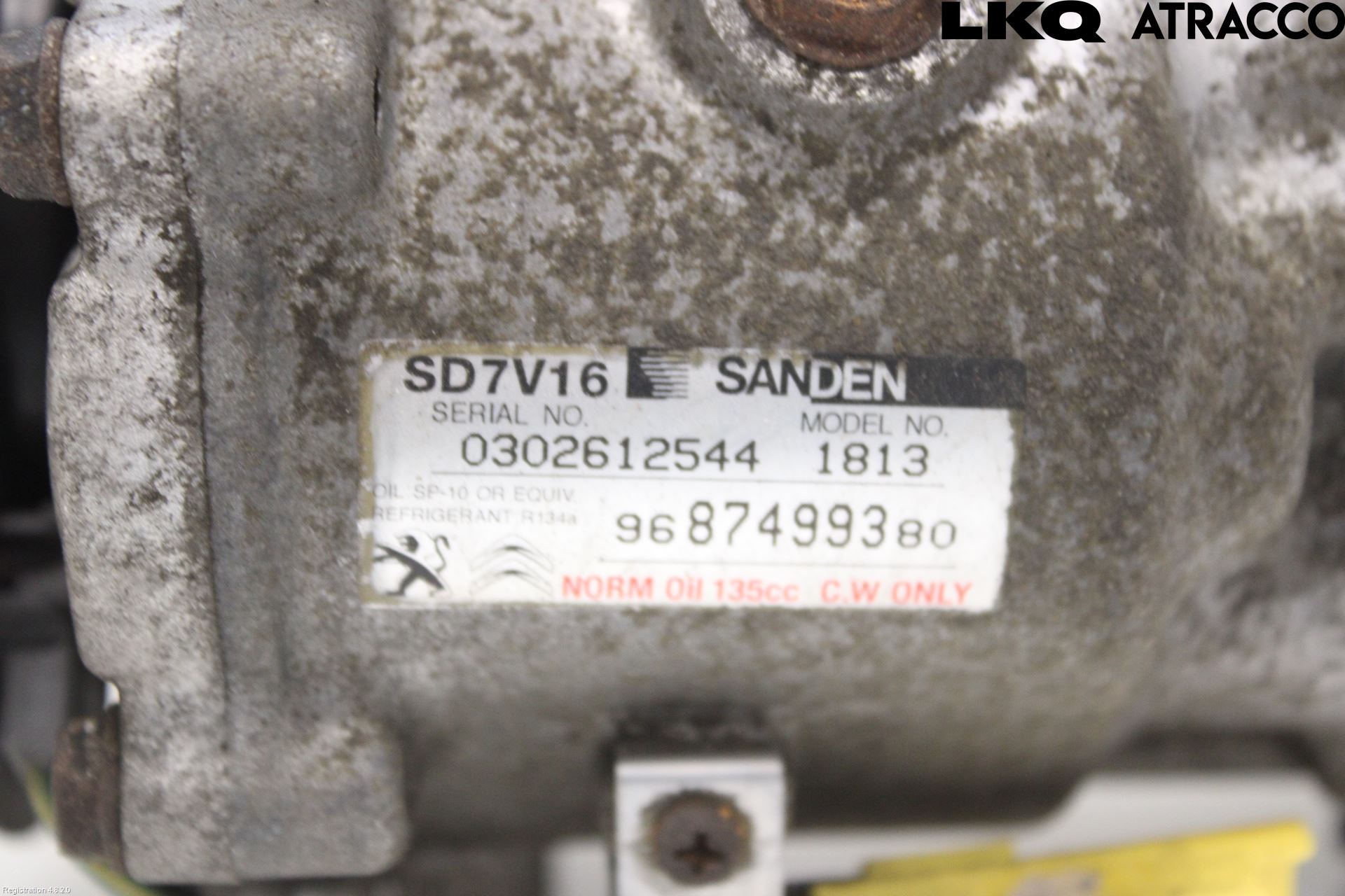 Peugeot EXPERT 07-14 Varme Ac Kompressor
