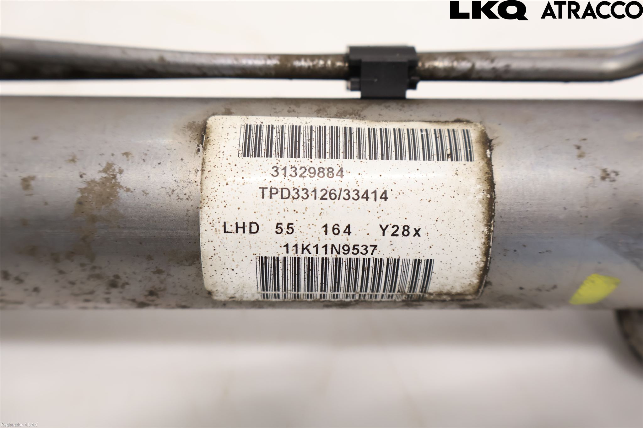 Volvo V70 08-13 Servo Snekke - Tannstang