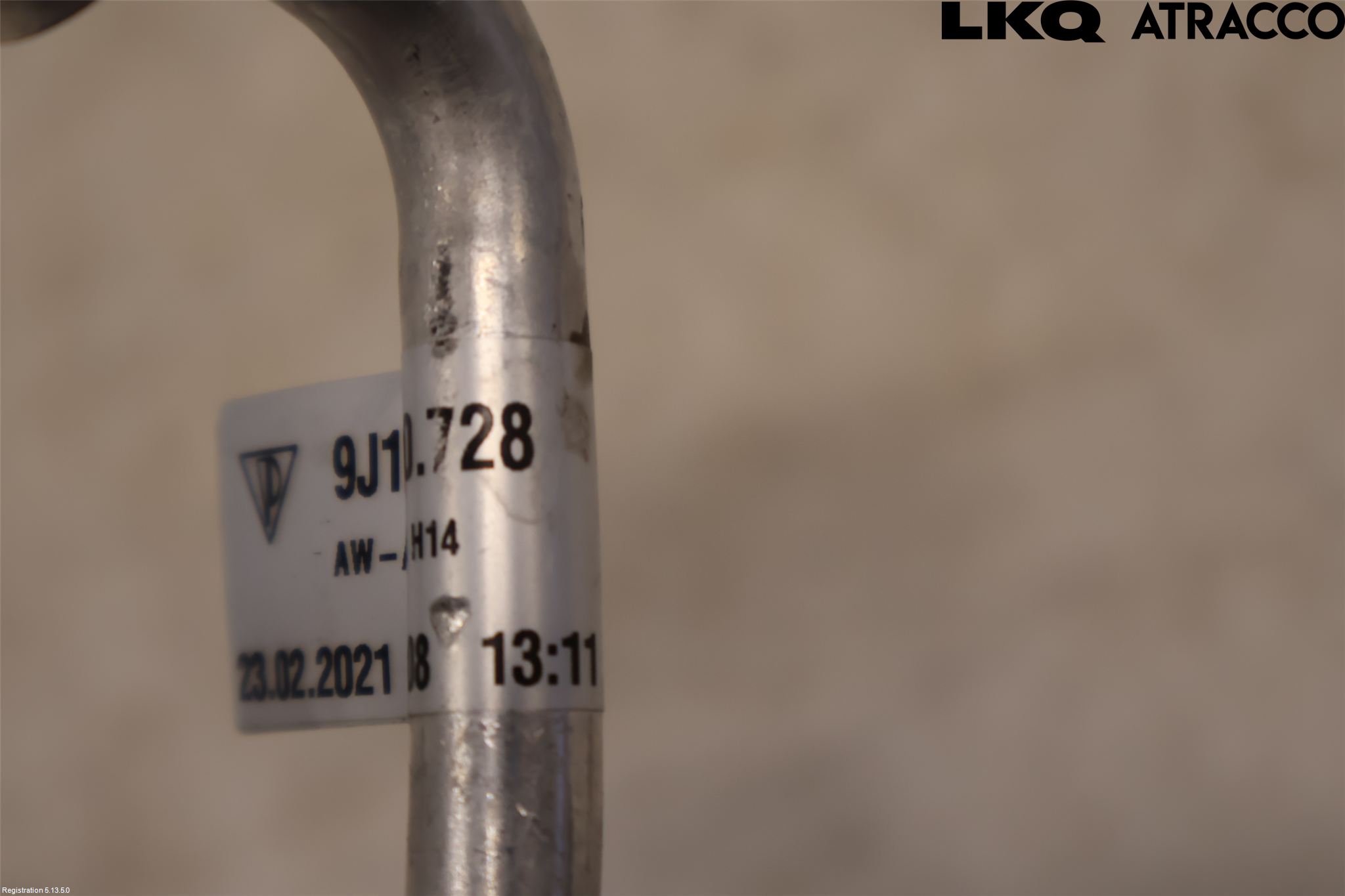 Porsche TAYCAN 20- Varme Ac Slange - Rør