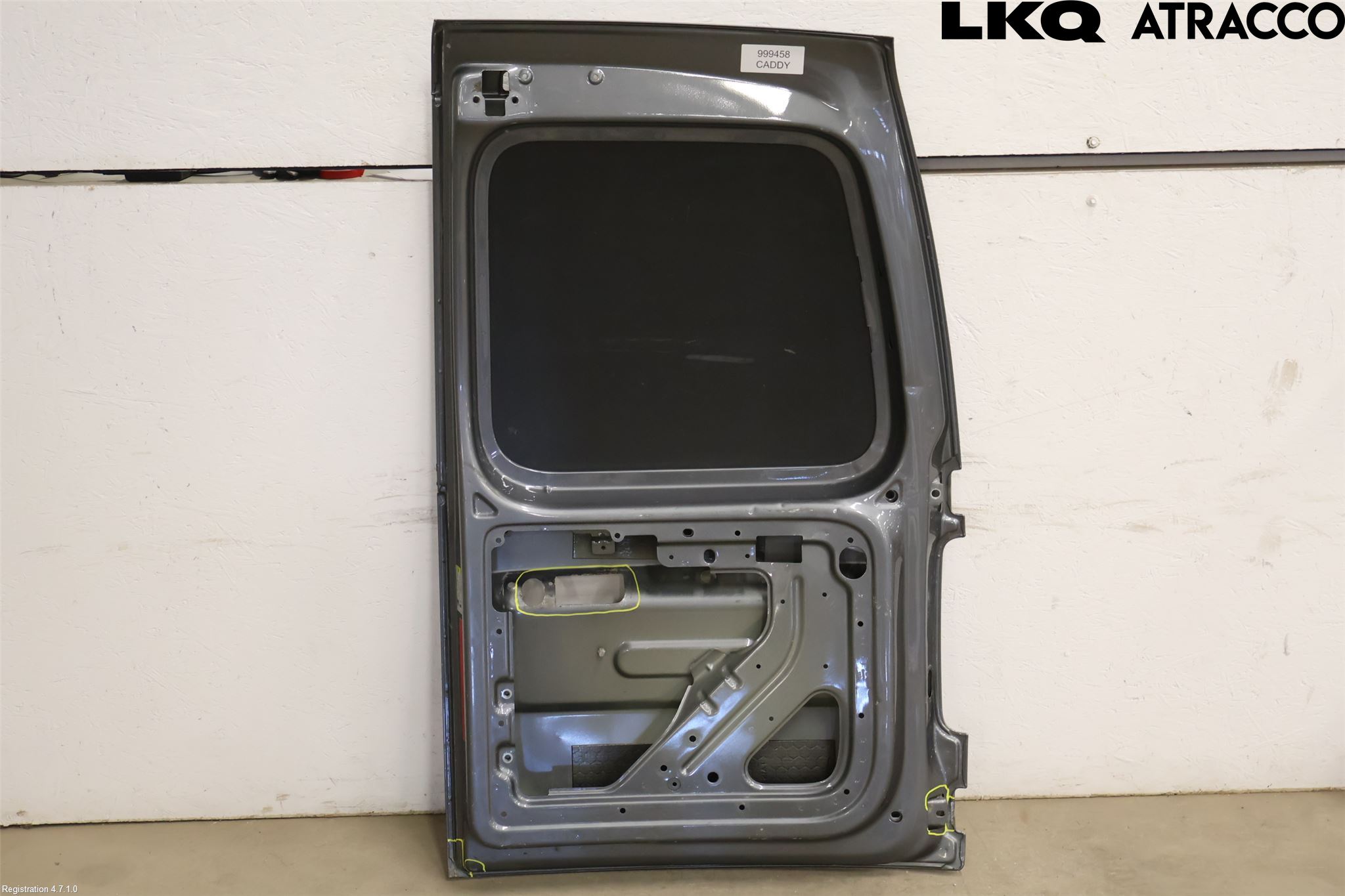 Volkswagen VW CADDY 11-15 Dør Bak Van - Vare Venstre
