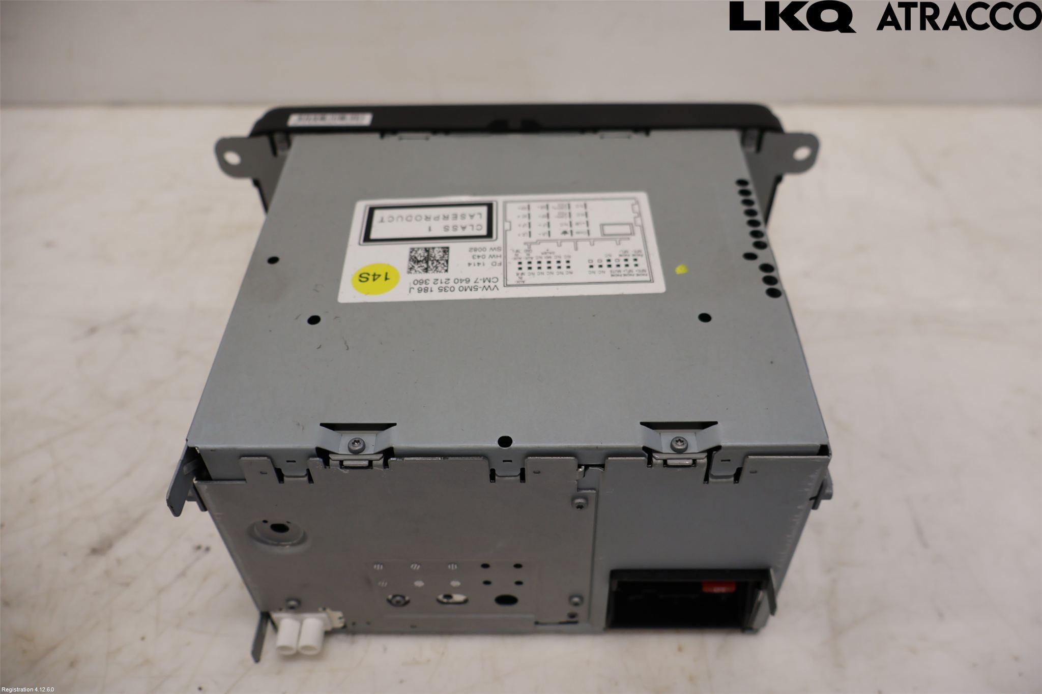 Volkswagen VW TIGUAN 07-16 Stereo Radio Med Cd