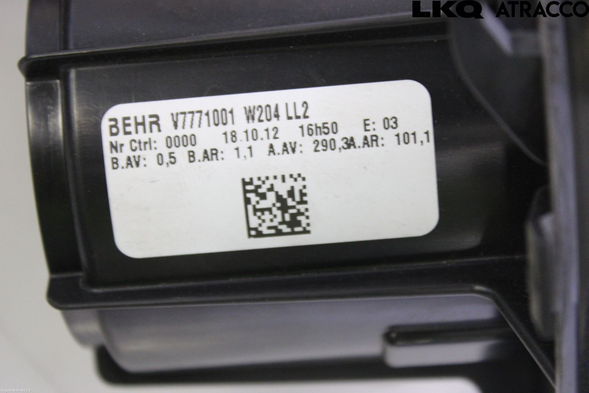 Mercedes-Benz MB C-KLASS (W204) 07-15 Varmeapparat Viftemotor