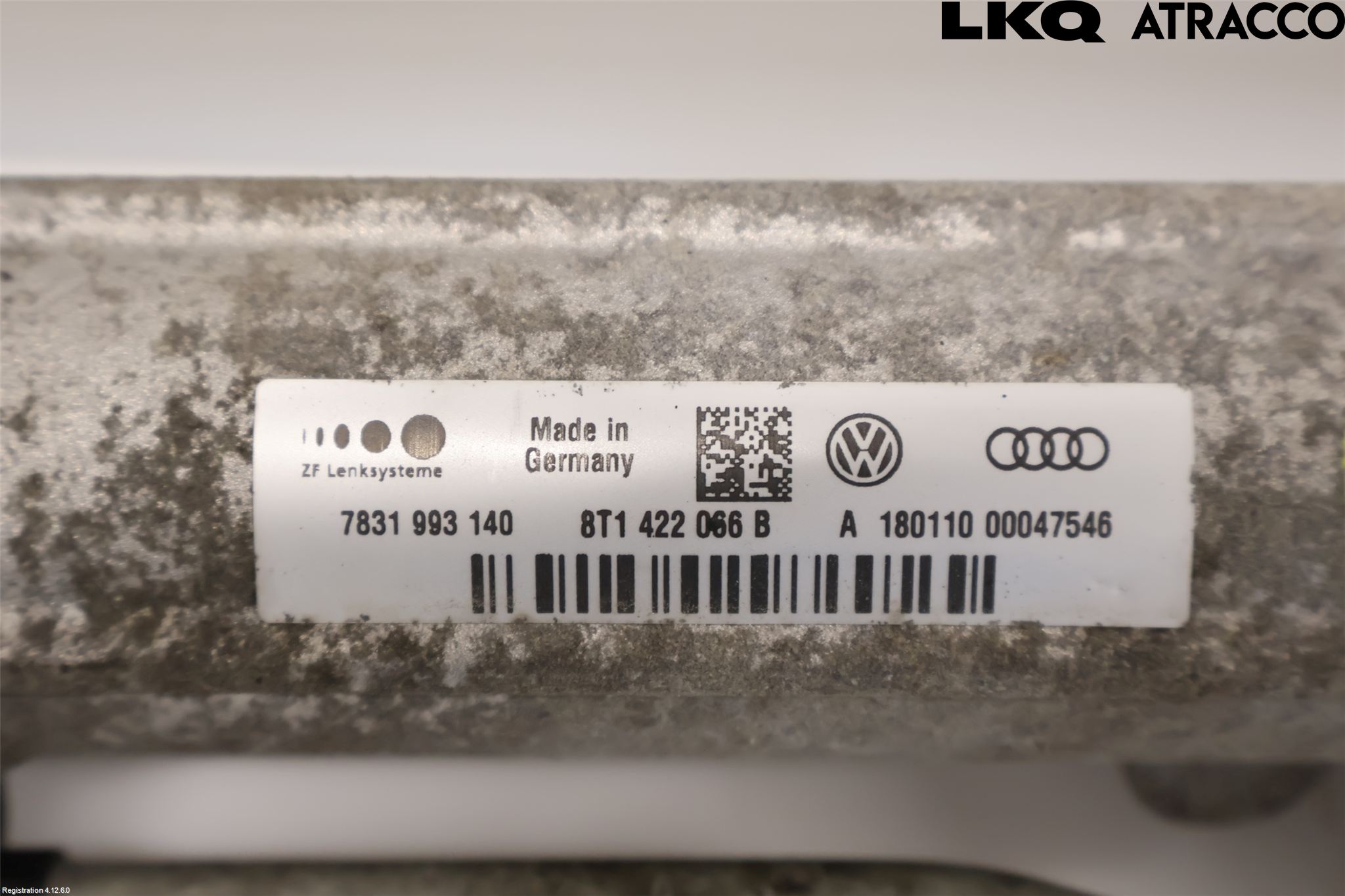 Audi A5 07-16 Servo Snekke - Tannstang