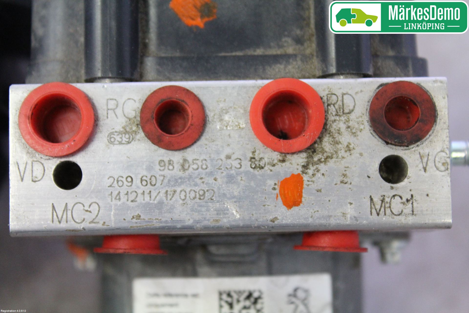 Peugeot 308 14-21 Abs Hydraulikkaggregat