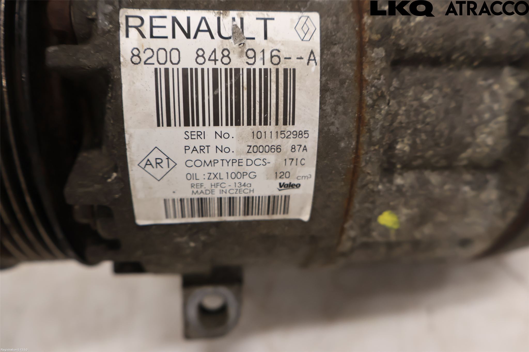 Opel MOVANO B 10-22 Varme Ac Kompressor