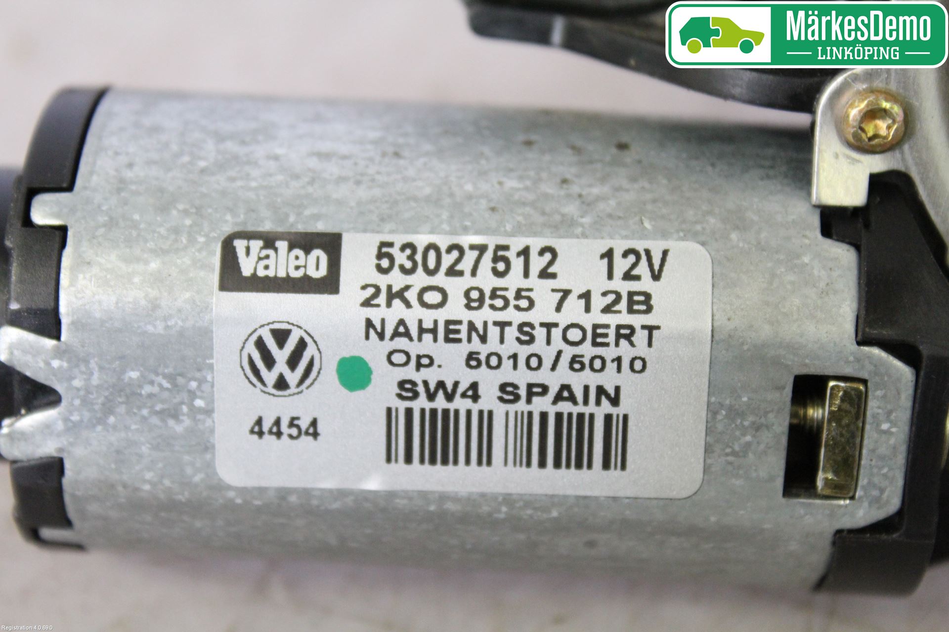 Volkswagen VW CADDY      04-10 Viskermotor Bakluke