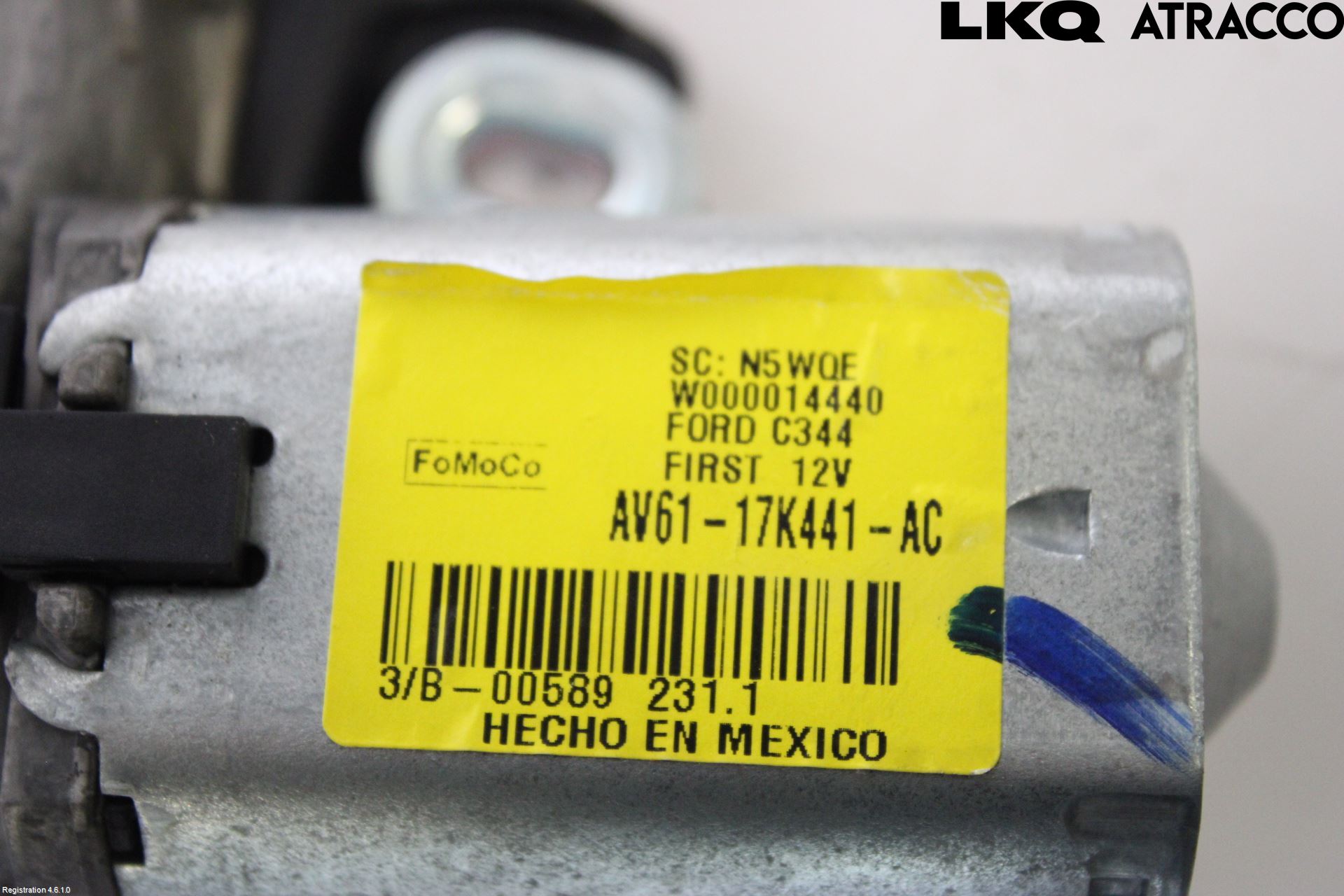 Ford C-MAX II  11-14 Viskermotor Bakluke