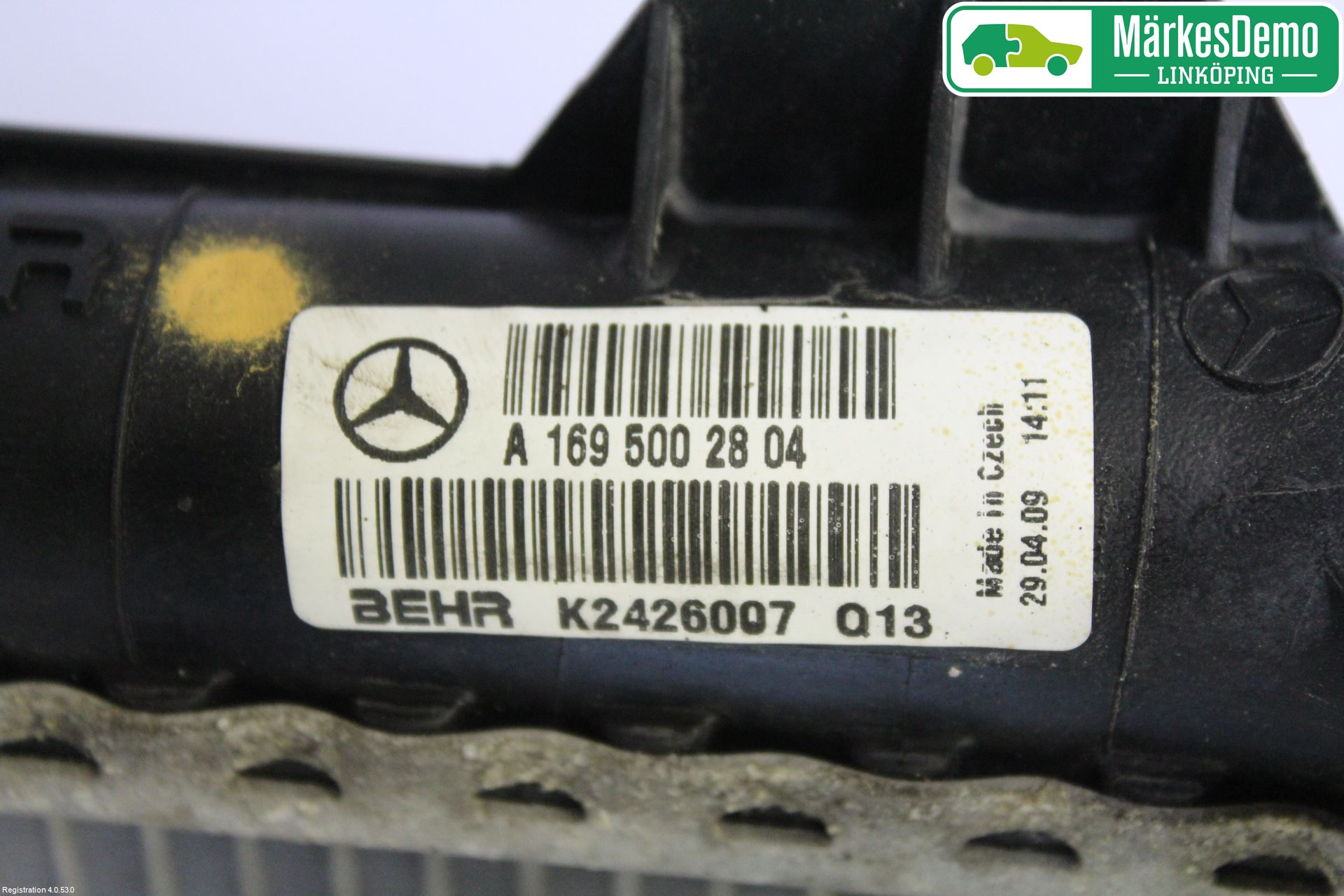 Mercedes-Benz MB B-KLASS (W245) 05-12 Radiator Automat