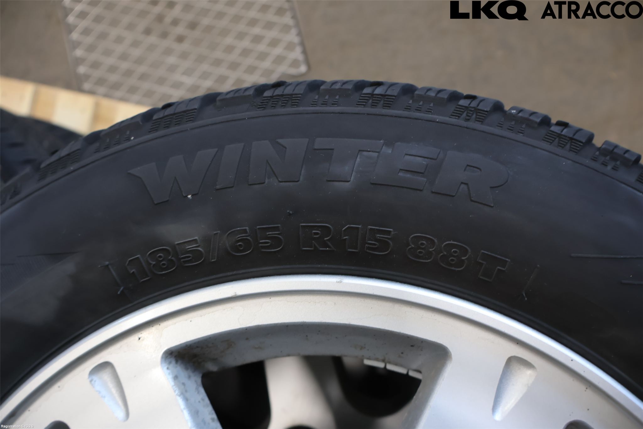 Mitsubishi LANCER  03-07 Dekk Vinter På Alu Felg 4Stk