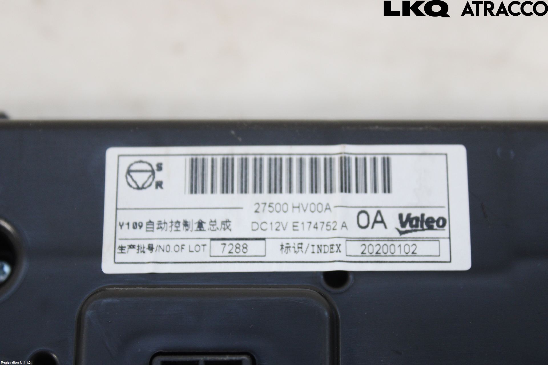 Nissan QASHQAI 17-21 Varme Ac Betjening-Display