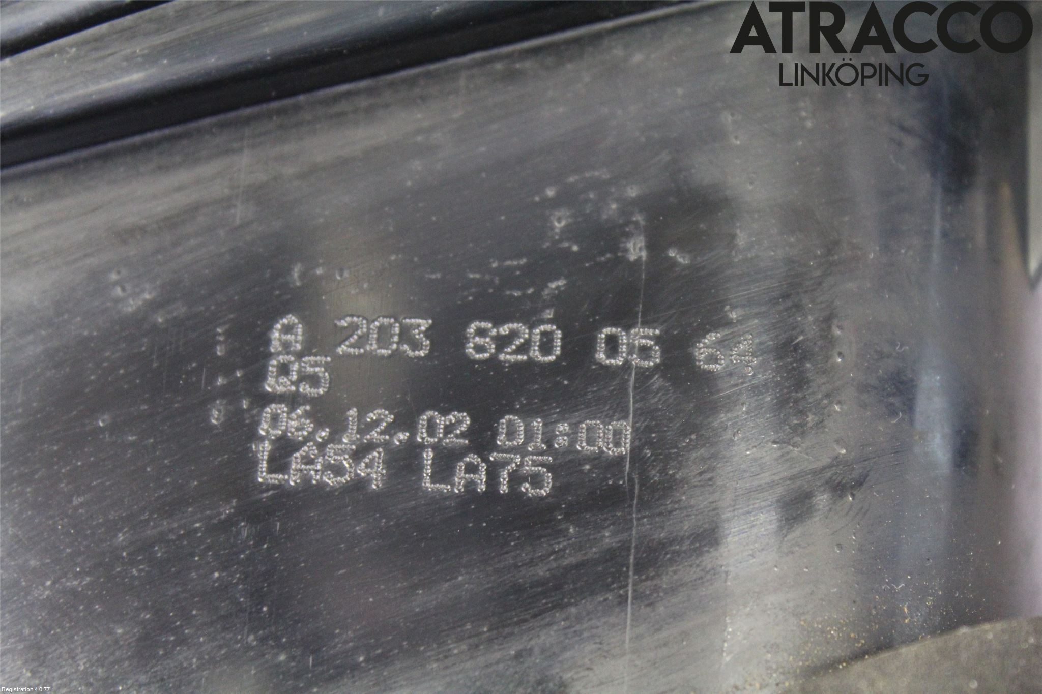 Mercedes-Benz MB C (203) 00-07 Baklykt Venstre