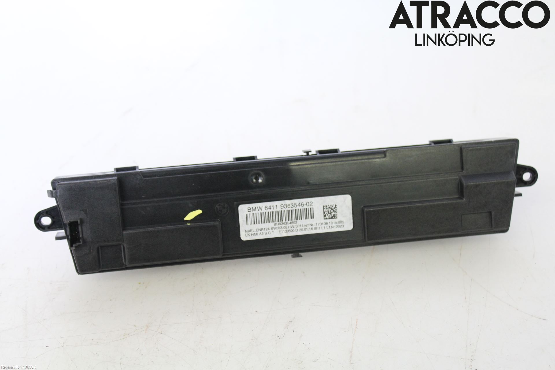 BMW 3 F30/F31/F80 12-19 Varme Ac Betjening-Display