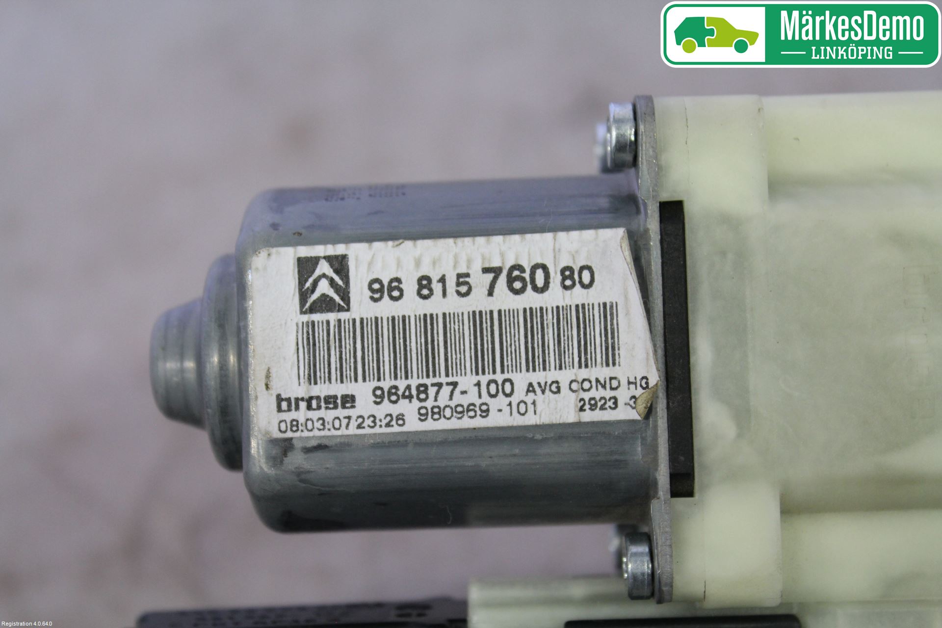 Citroen C4 I   05-10 Vindusheismotor