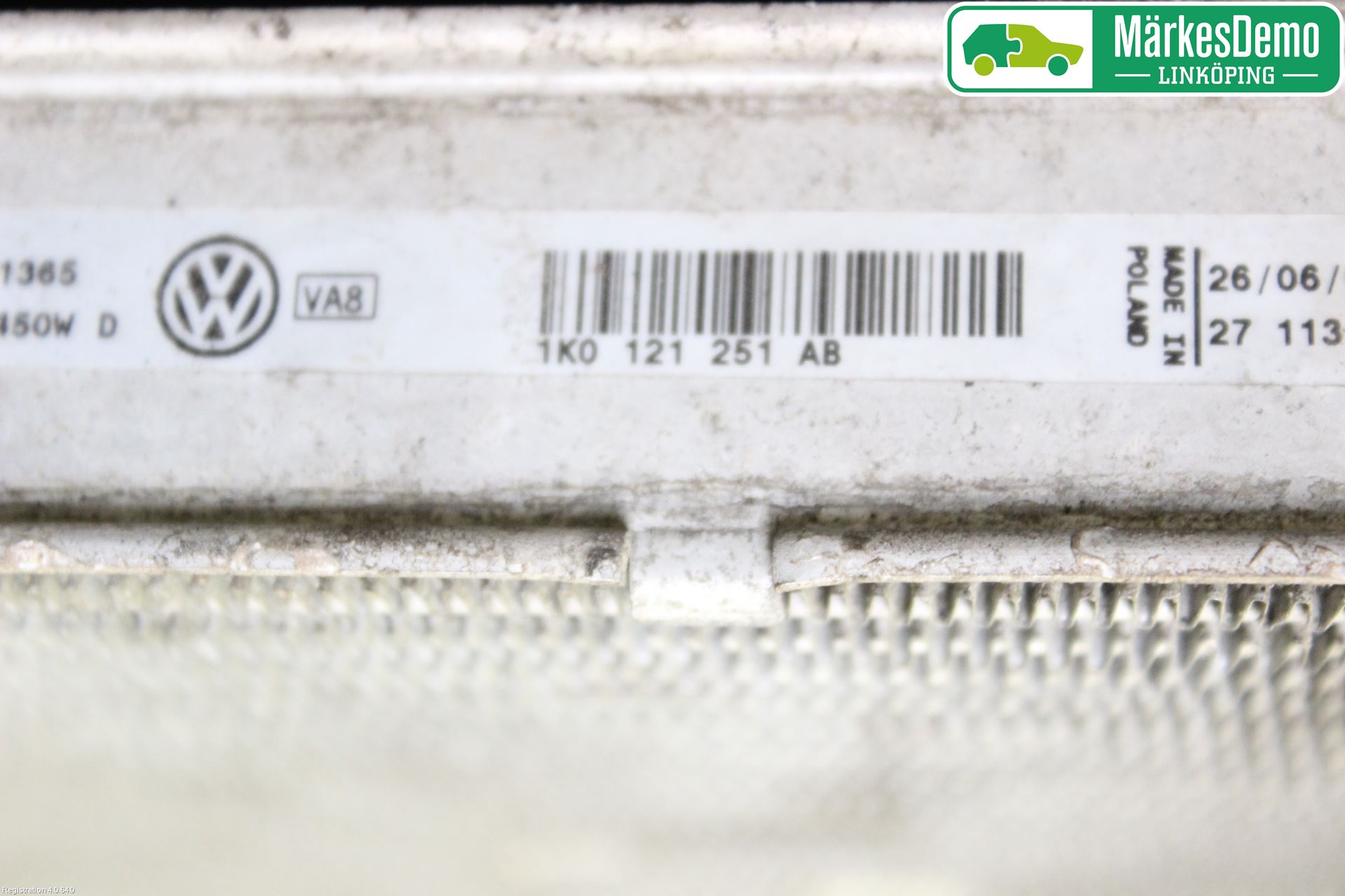 Volkswagen VW PASSAT 05-11 Radiator Automat