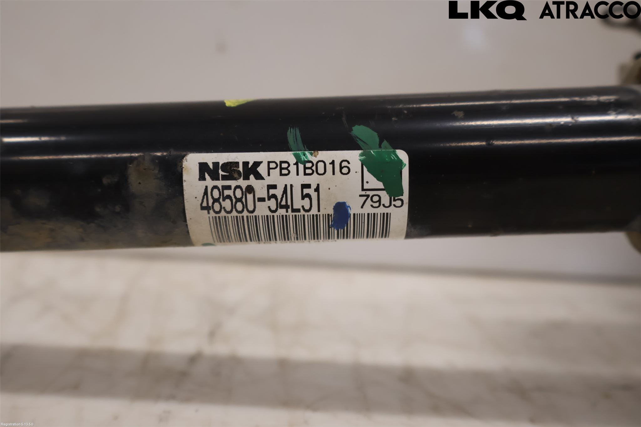 Fiat SEDICI Servo Snekke - Tannstang