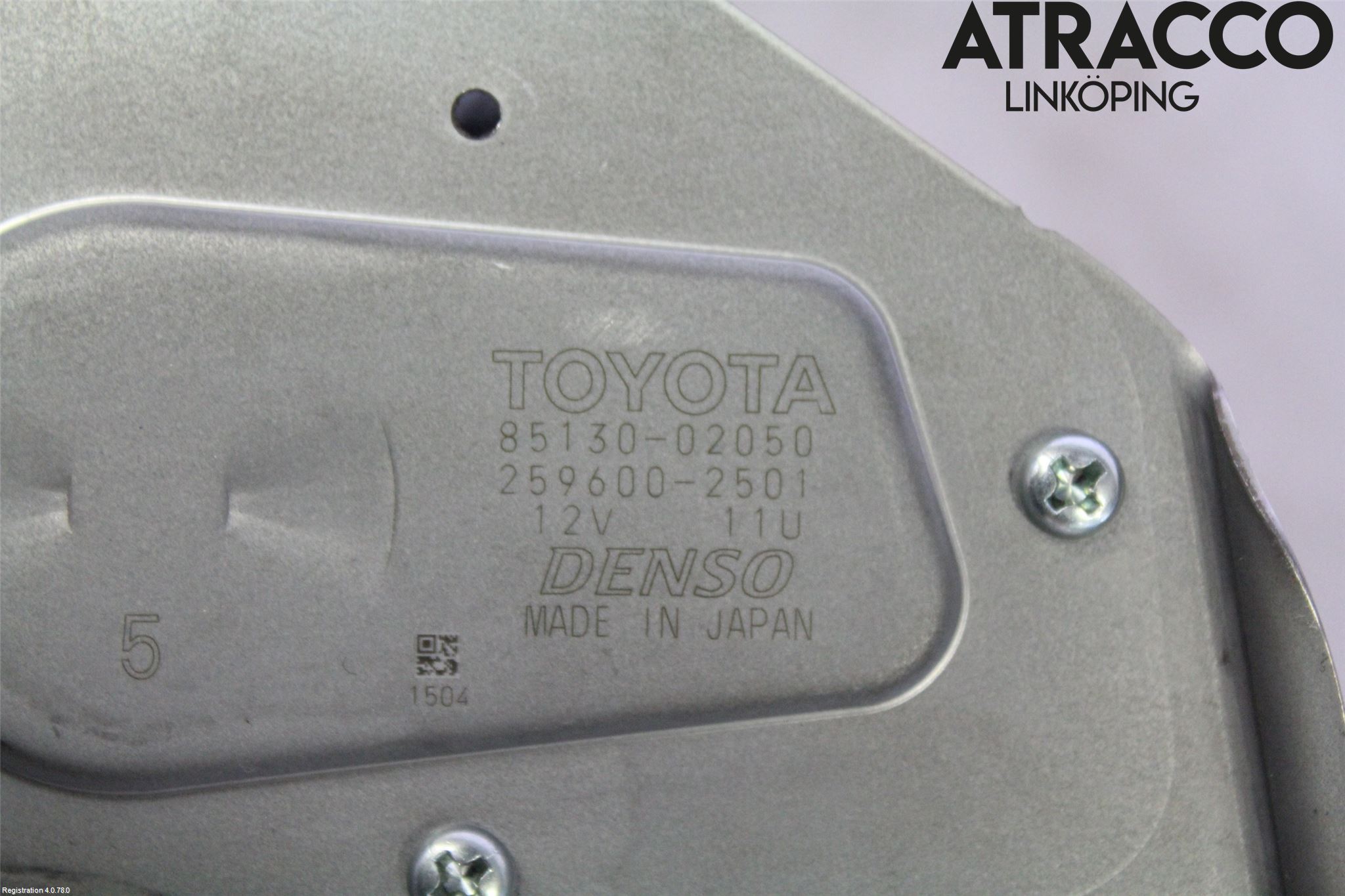 Toyota AURIS 13-19 Viskermotor Bakluke