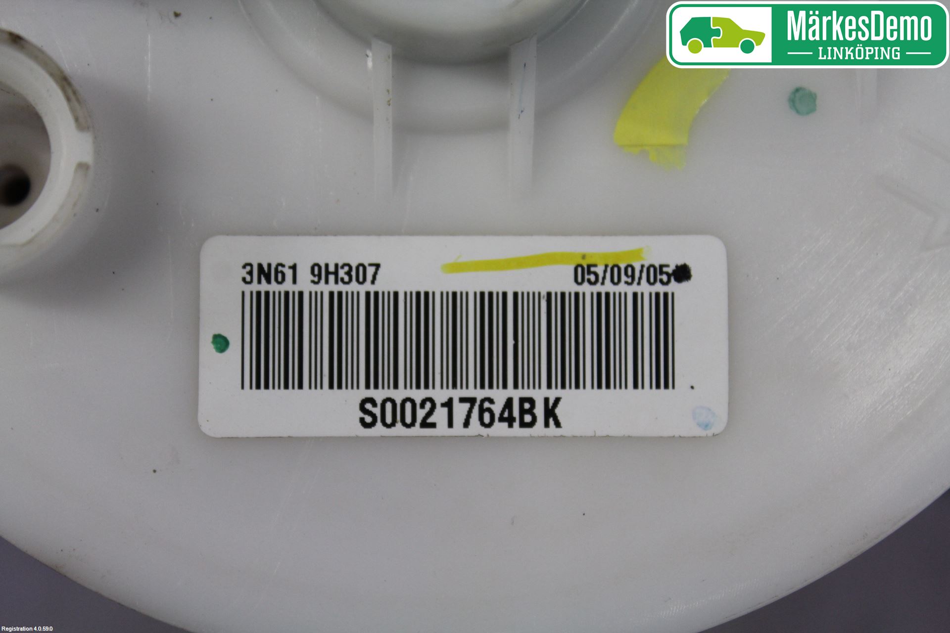 Mazda 3 I 03-06 Drivstoffpumpe Fødepumpe El