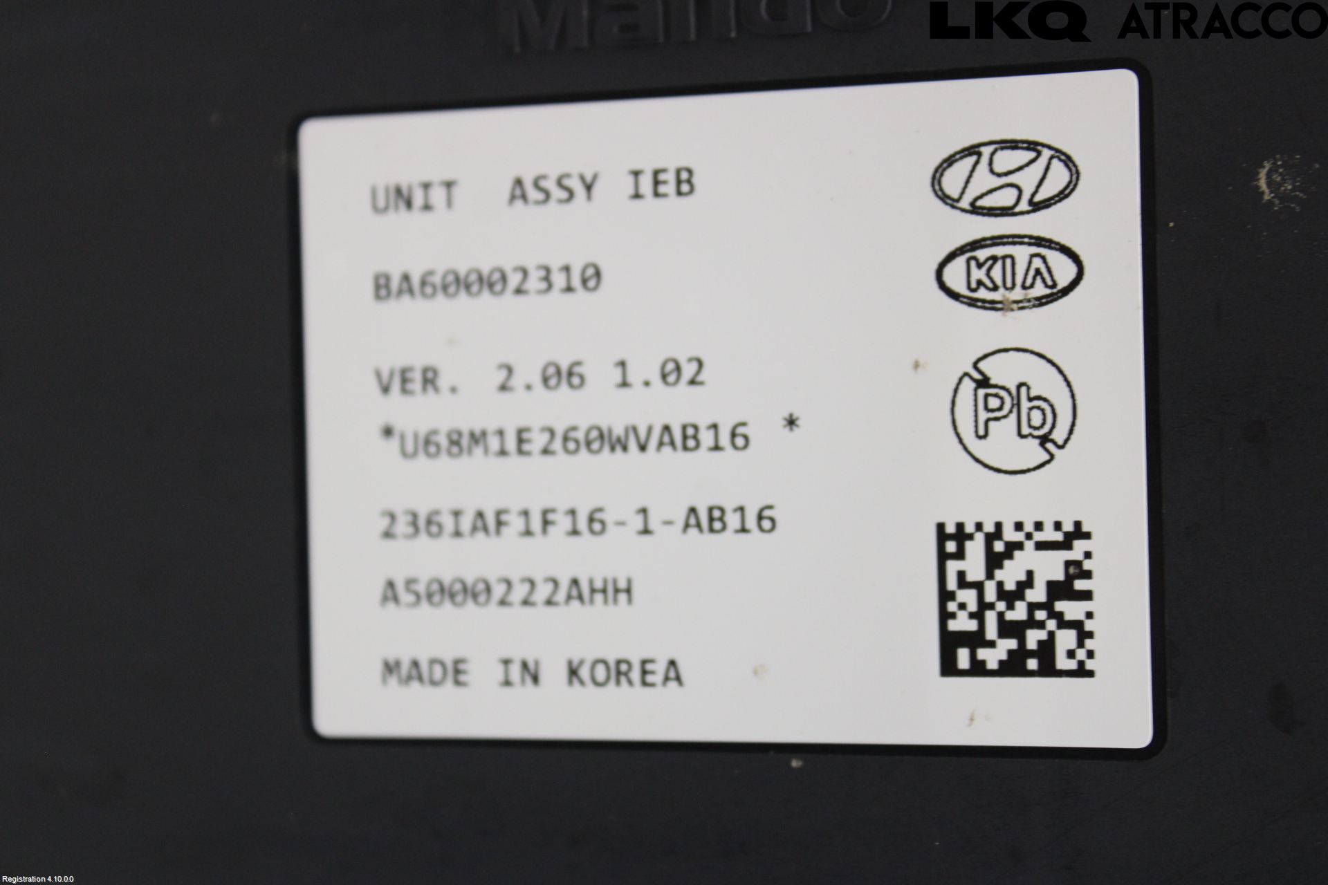 Hyundai TUCSON 05- Abs Hydraulikkaggregat