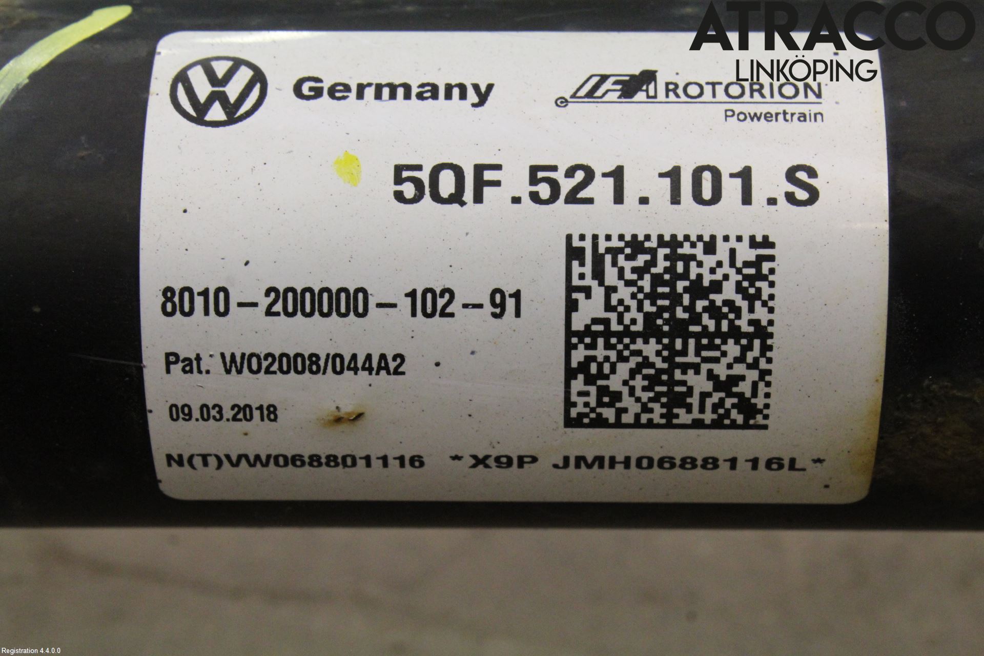 Skoda KODIAQ 17-24 Mellomaksel Kompl