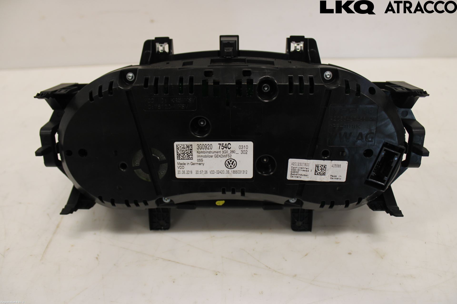 Volkswagen VW PASSAT 15-19 Instr Kombinert