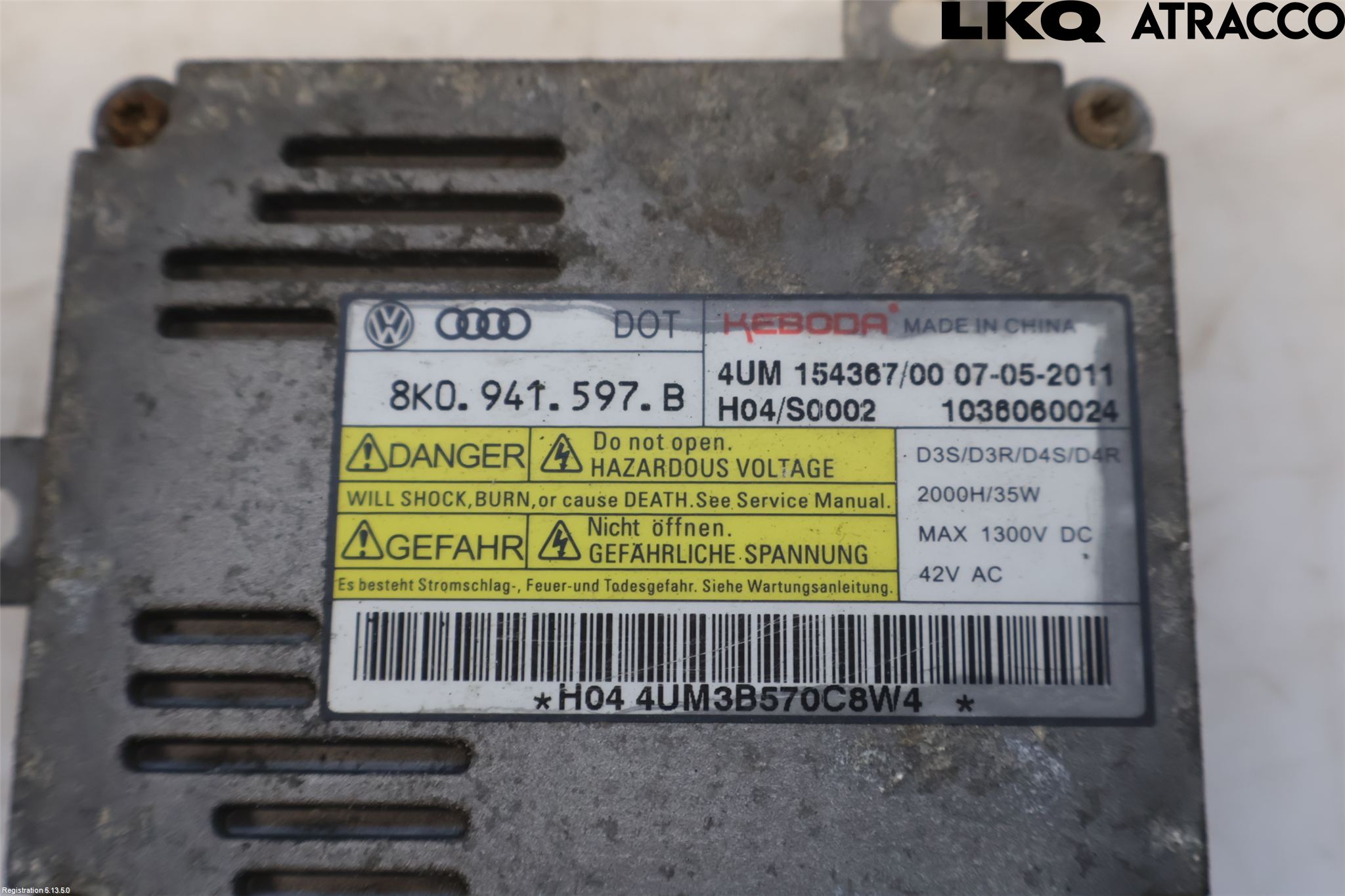 Volkswagen VW PASSAT 11-14 Styreenhet Xenon