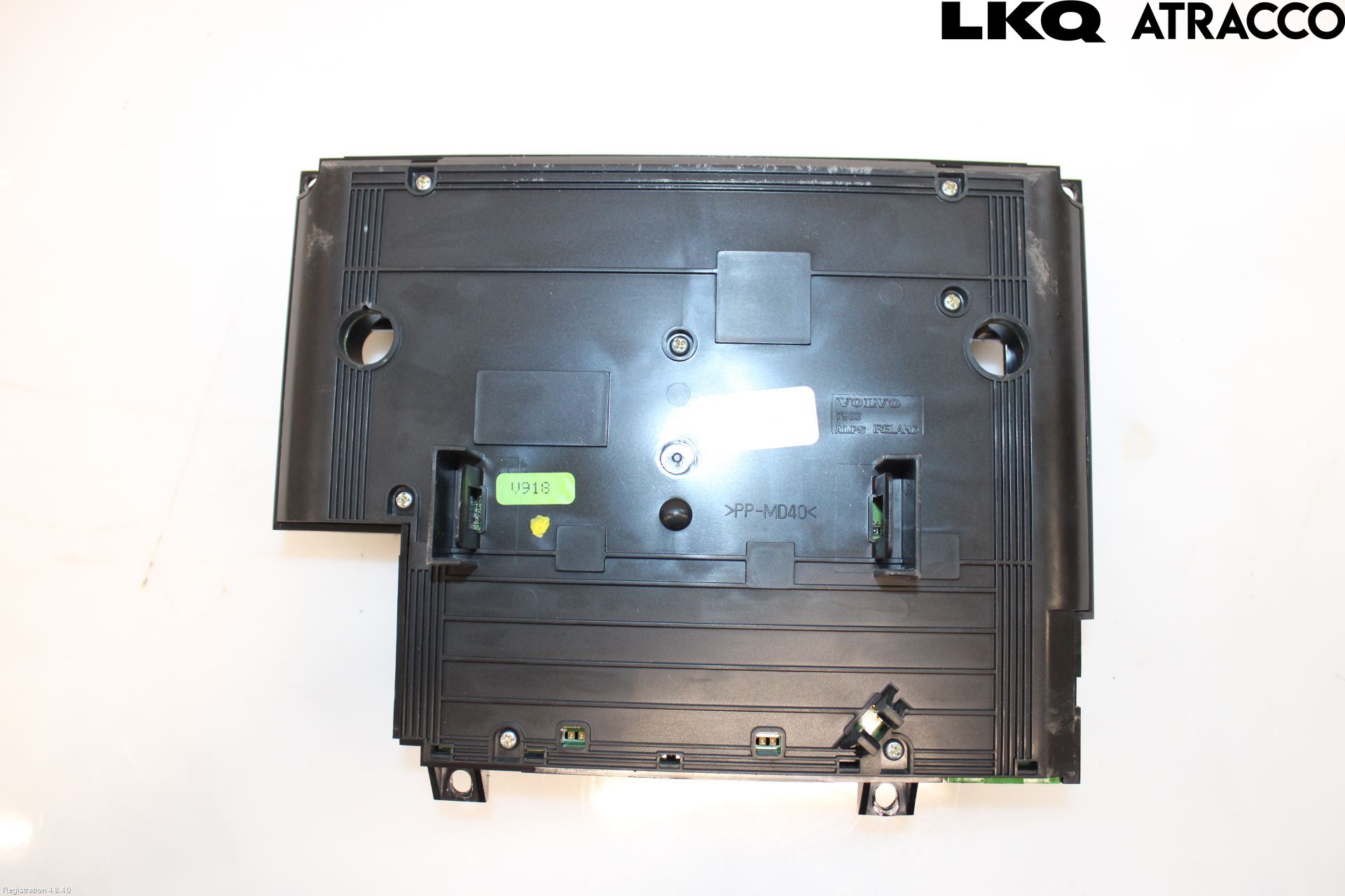 Volvo V70 08-13 Varme Ac Betjening-Display