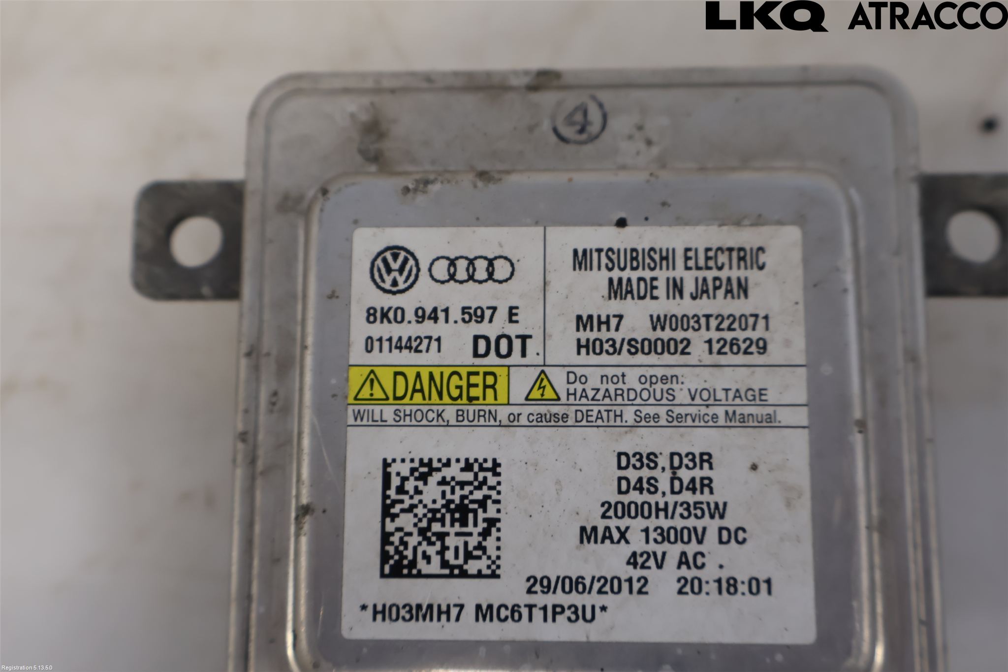 Audi A6/S6 4G 11-18 Styreenhet Xenon