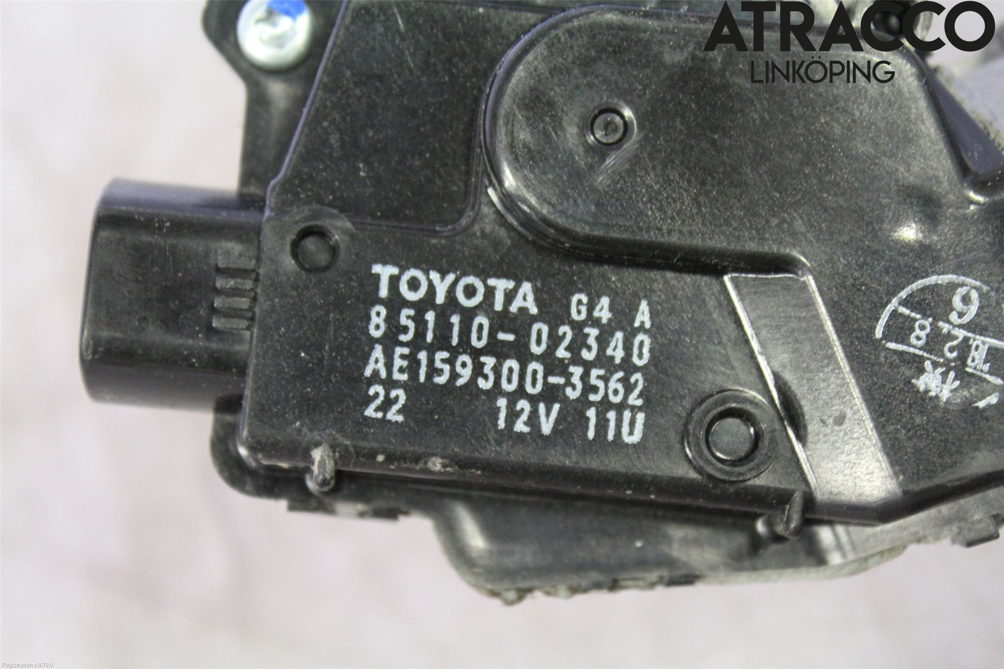 Toyota AURIS 13-19 Viskermotor Frontrute