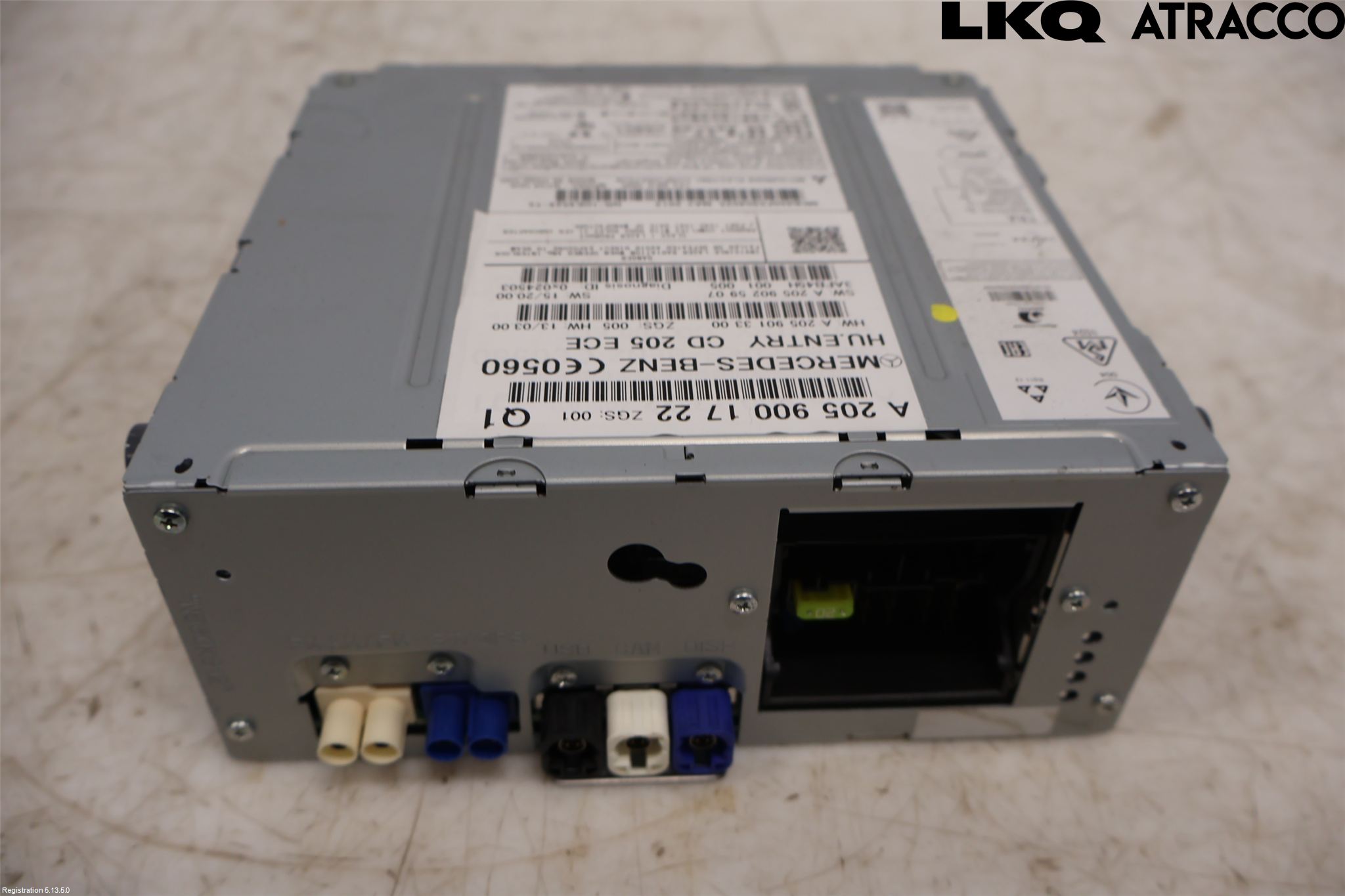 Mercedes-Benz MB C-KLASS (W205) 14-21 Stereo Radio Med Cd