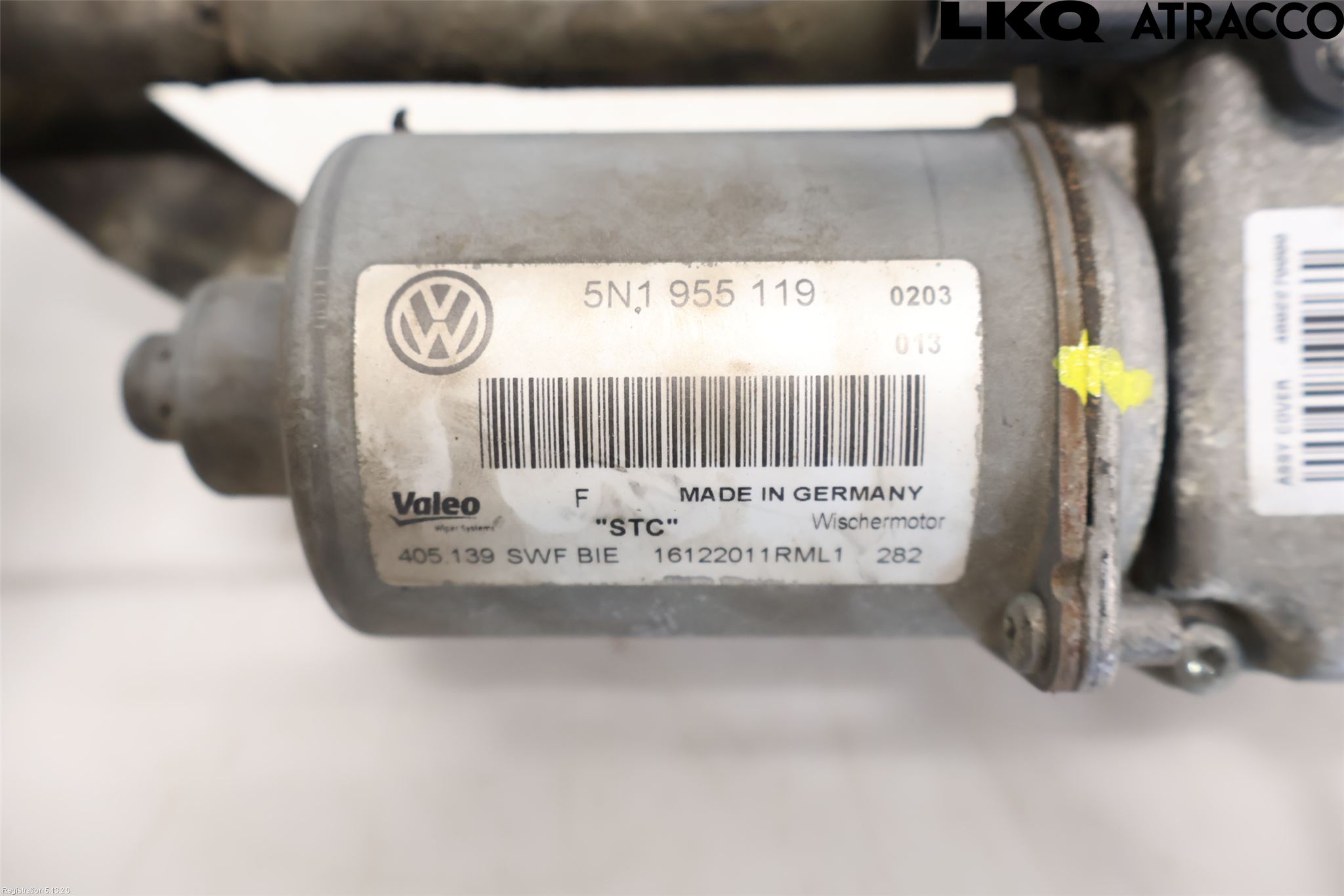 Volkswagen VW TIGUAN 07-16 Viskermotor Frontrute