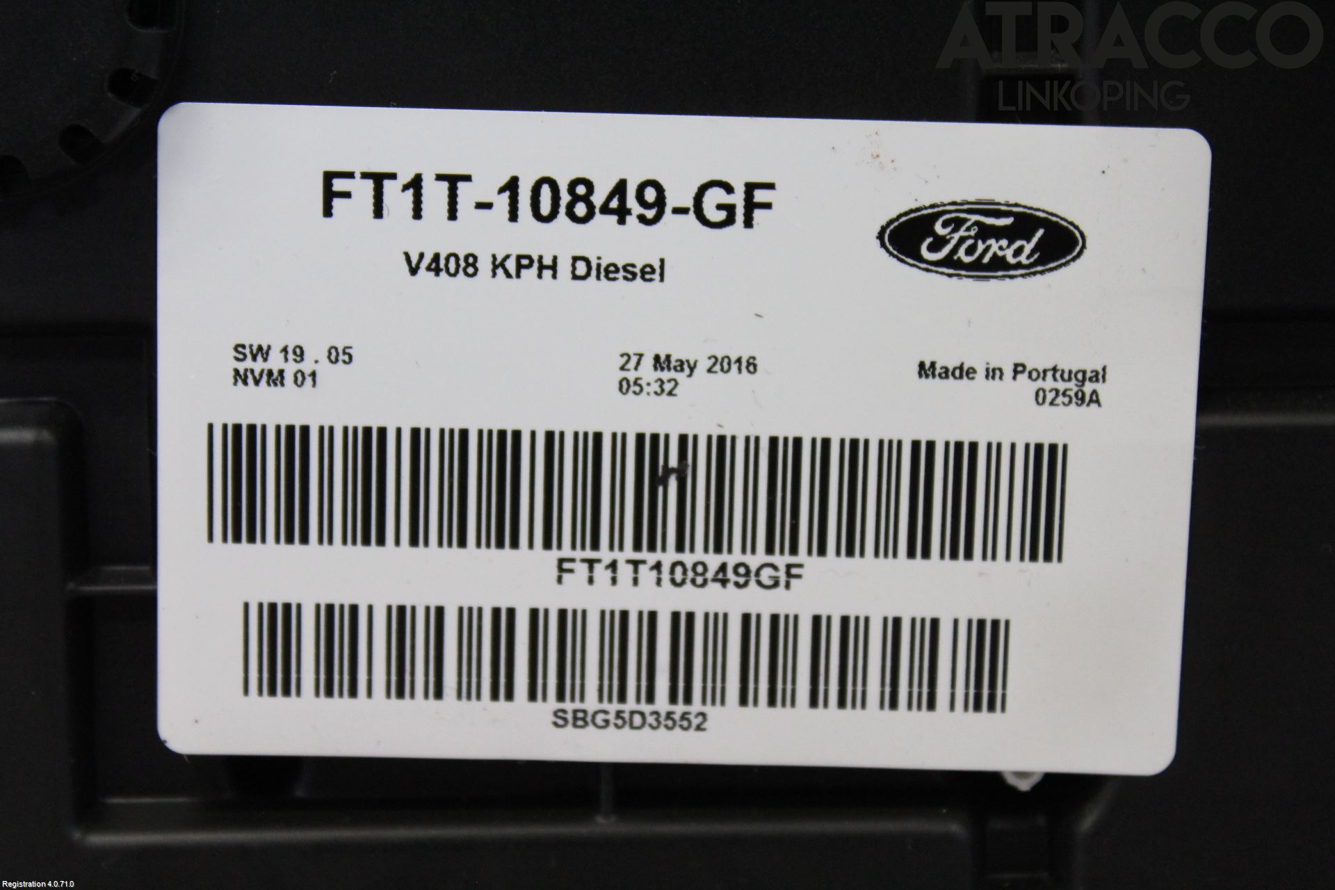 Ford TRANSIT/TOURNEO CONNECT 13-22 Instr Kombinert