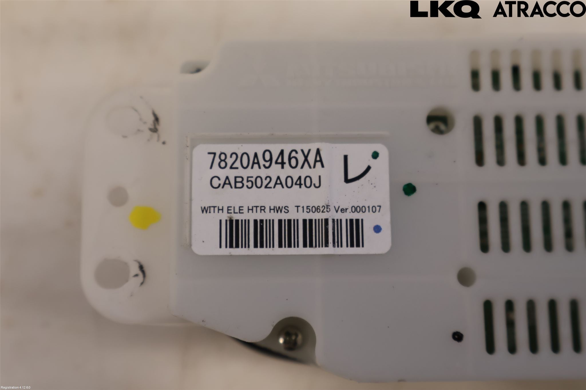 Mitsubishi OUTLANDER 13-21 Varme Ac Betjening-Display
