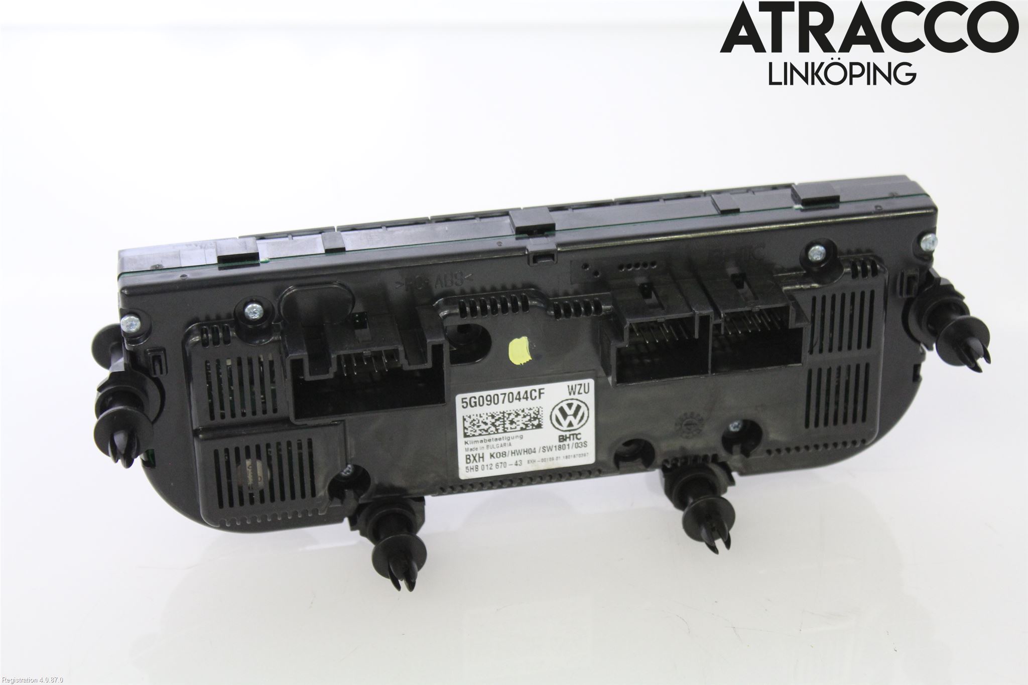 Volkswagen VW GOLF SPORTSVAN 15-20 Varme Ac Betjening-Display