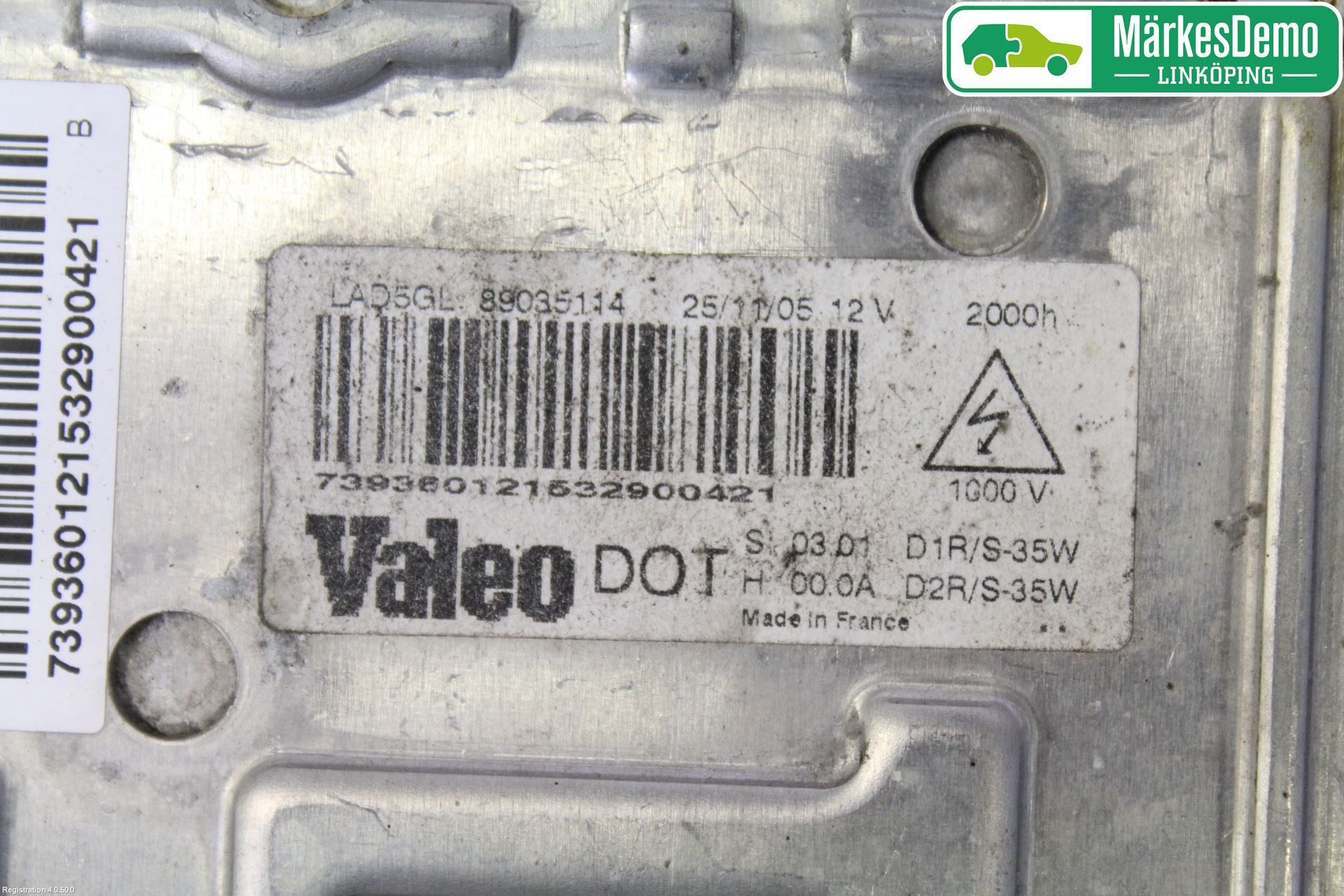Citroen C5     05-08 Styreenhet Xenon