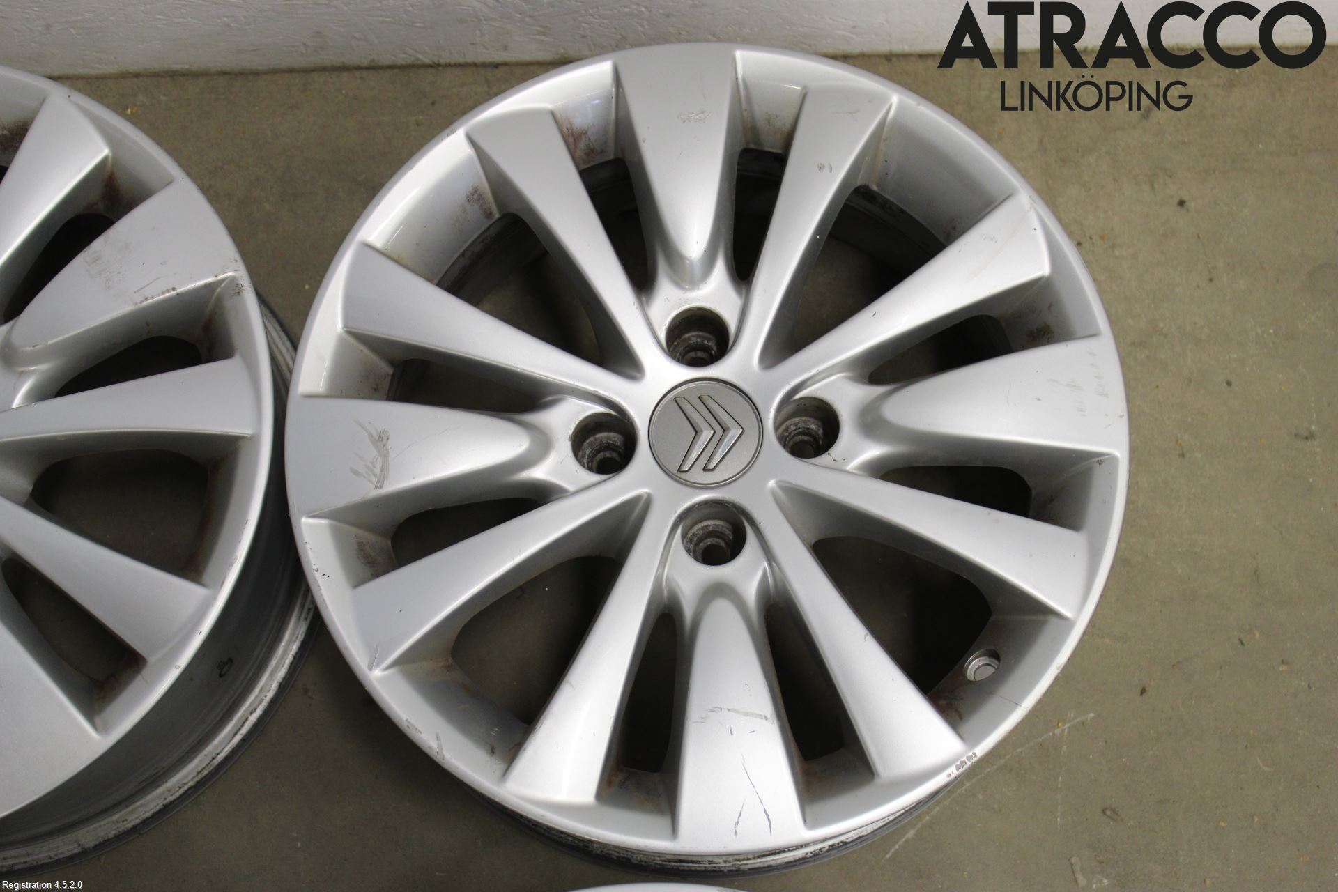 Citroen C4 GRAND PICASSO 07-13 Felg Aluminium Sett 4Stk
