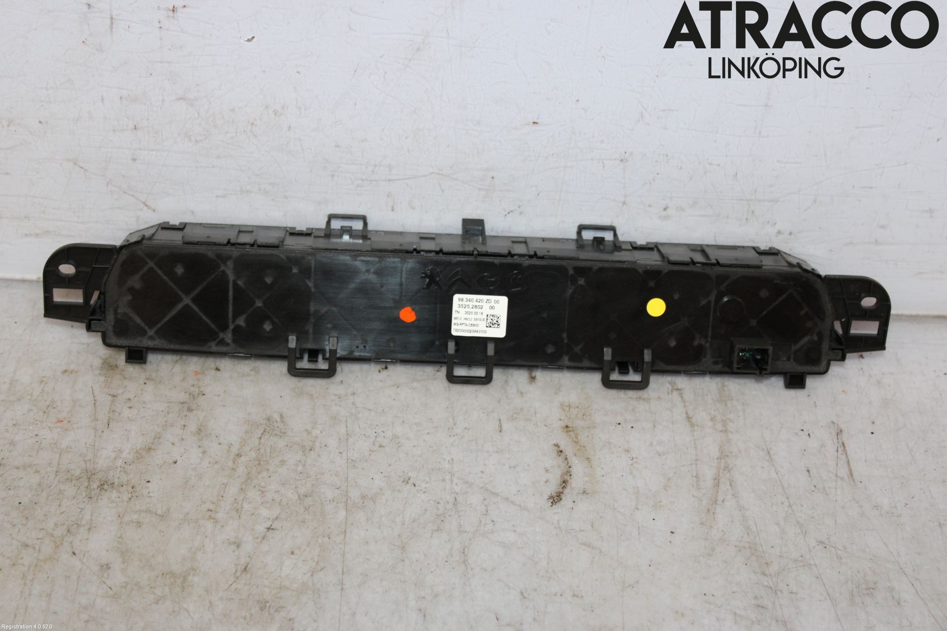 Peugeot PARTNER/E-PARTNER 19- Varme Ac Betjening-Display
