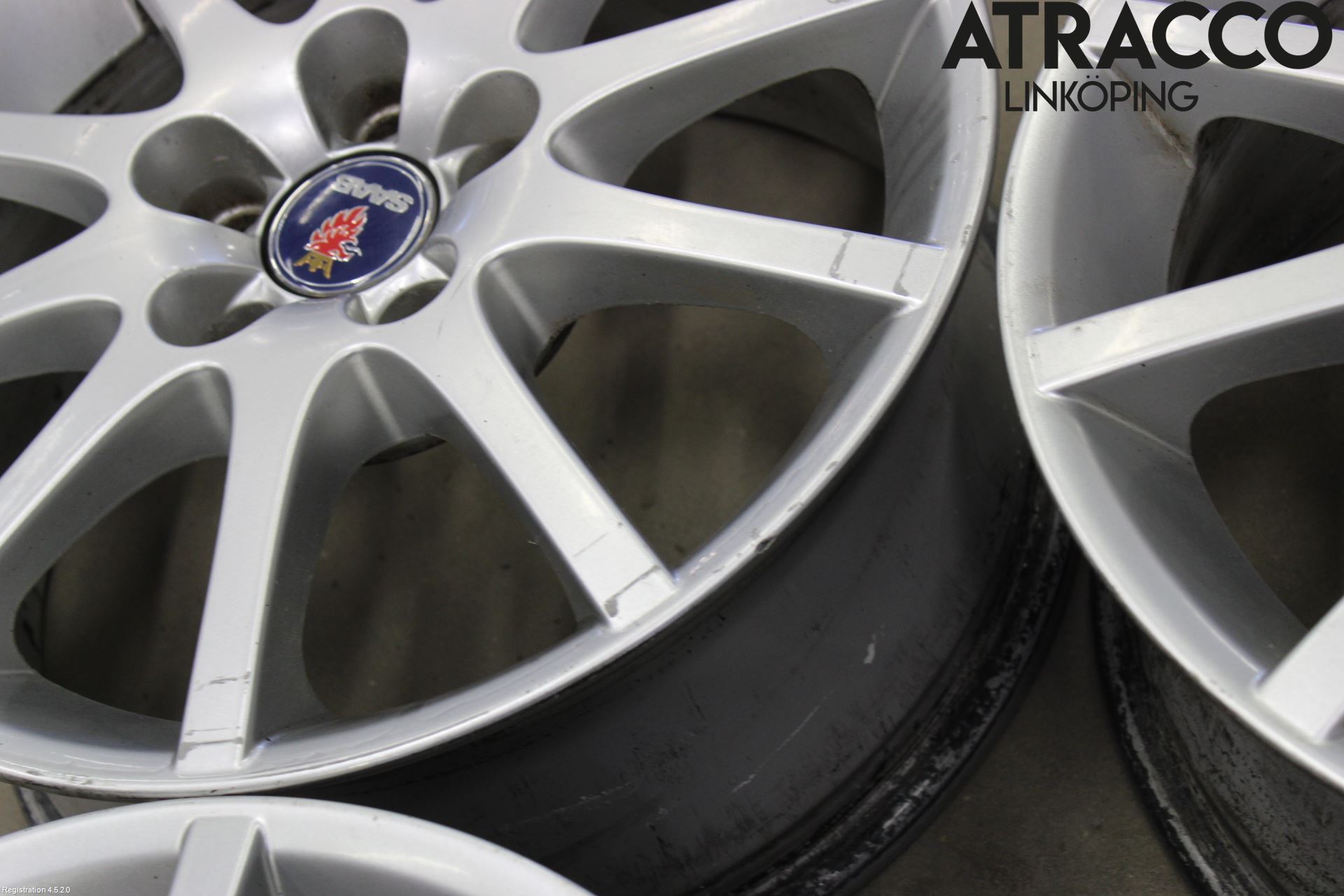 Saab 9-3 VER 2 Felg Aluminium Sett 4Stk