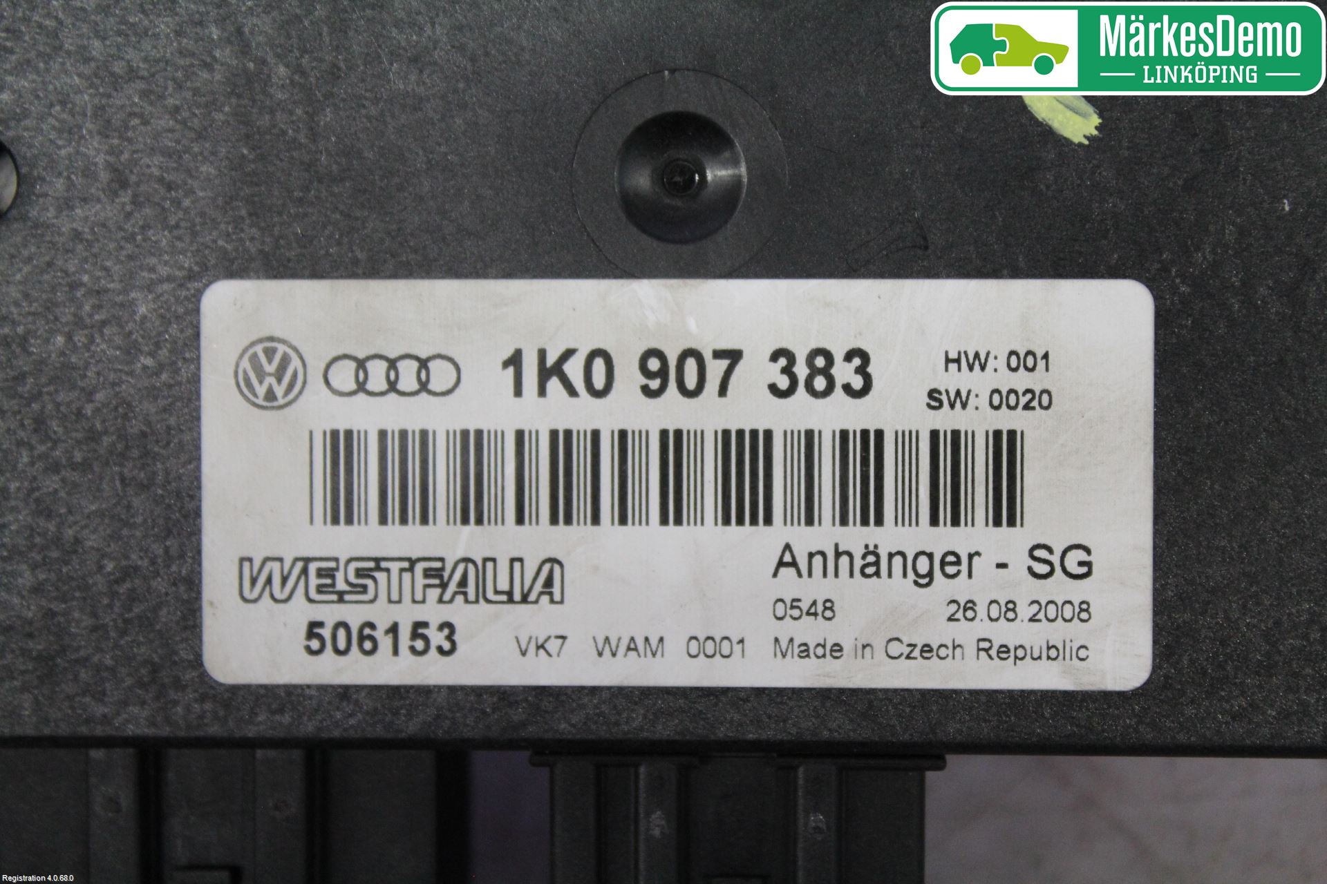Seat LEON 06-12 Styreenhet Tilhengerfeste