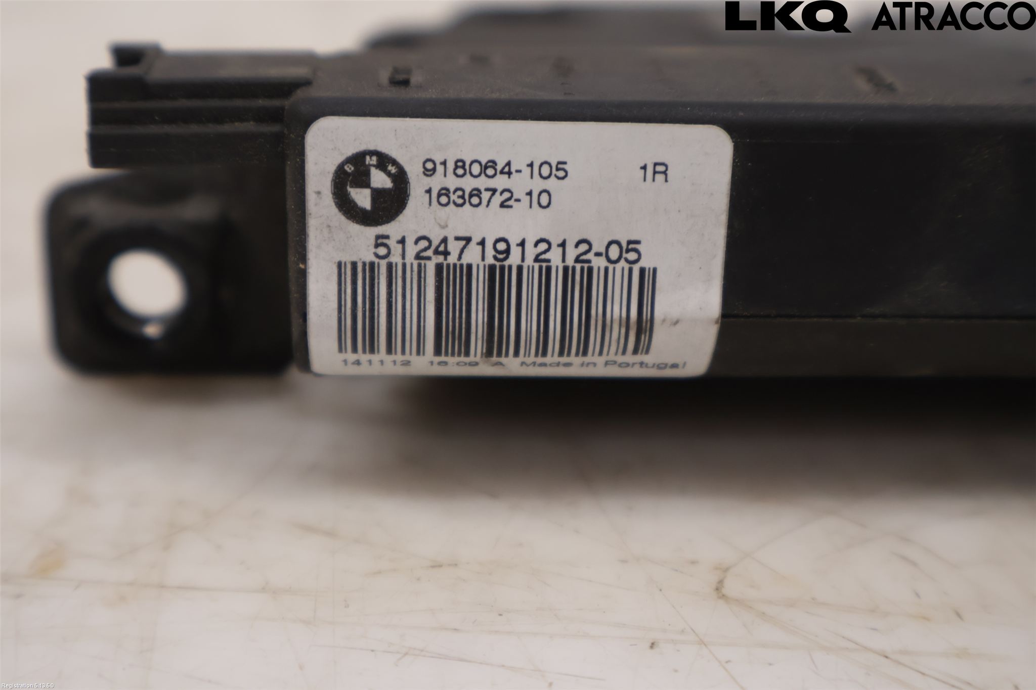 BMW 3 F30/F31/F80 12-19 Bakluke-Lokk Låsekasse