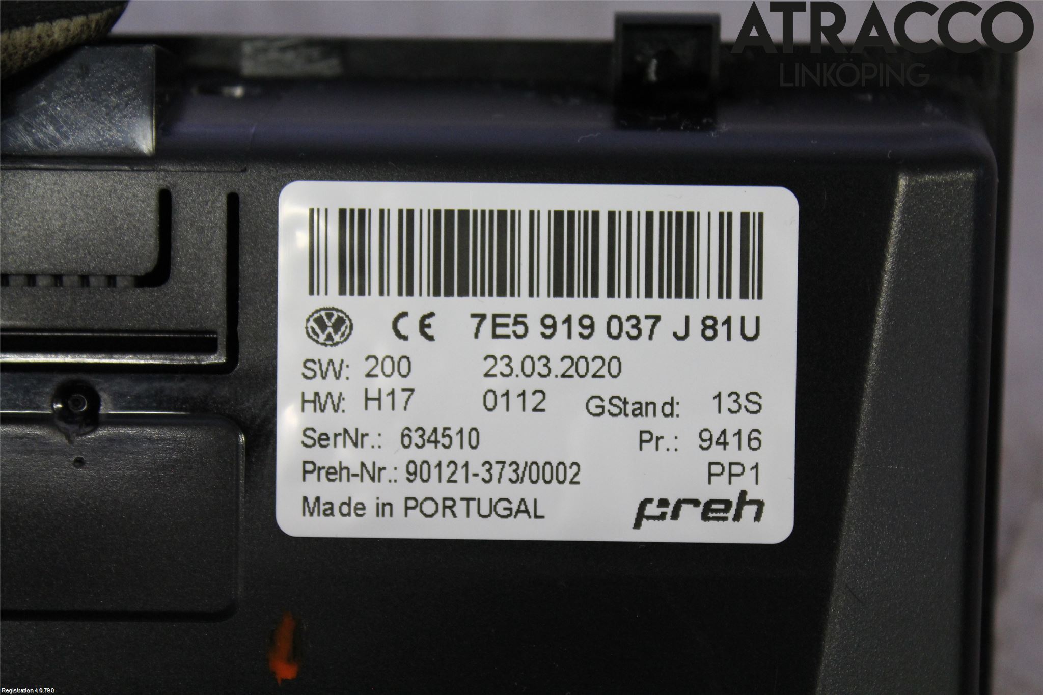 Volkswagen VW AMAROK 2H 10-22 Instr Varselys - Display