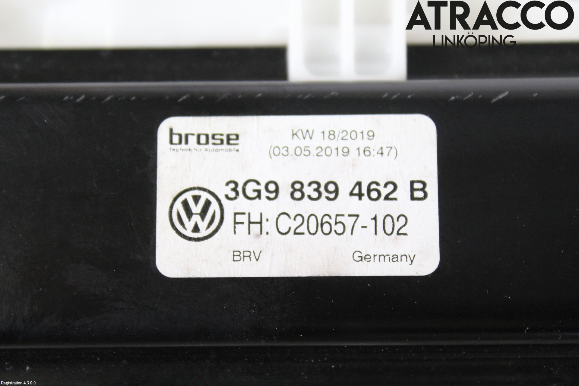 Volkswagen VW PASSAT 15-19 Vindusheis