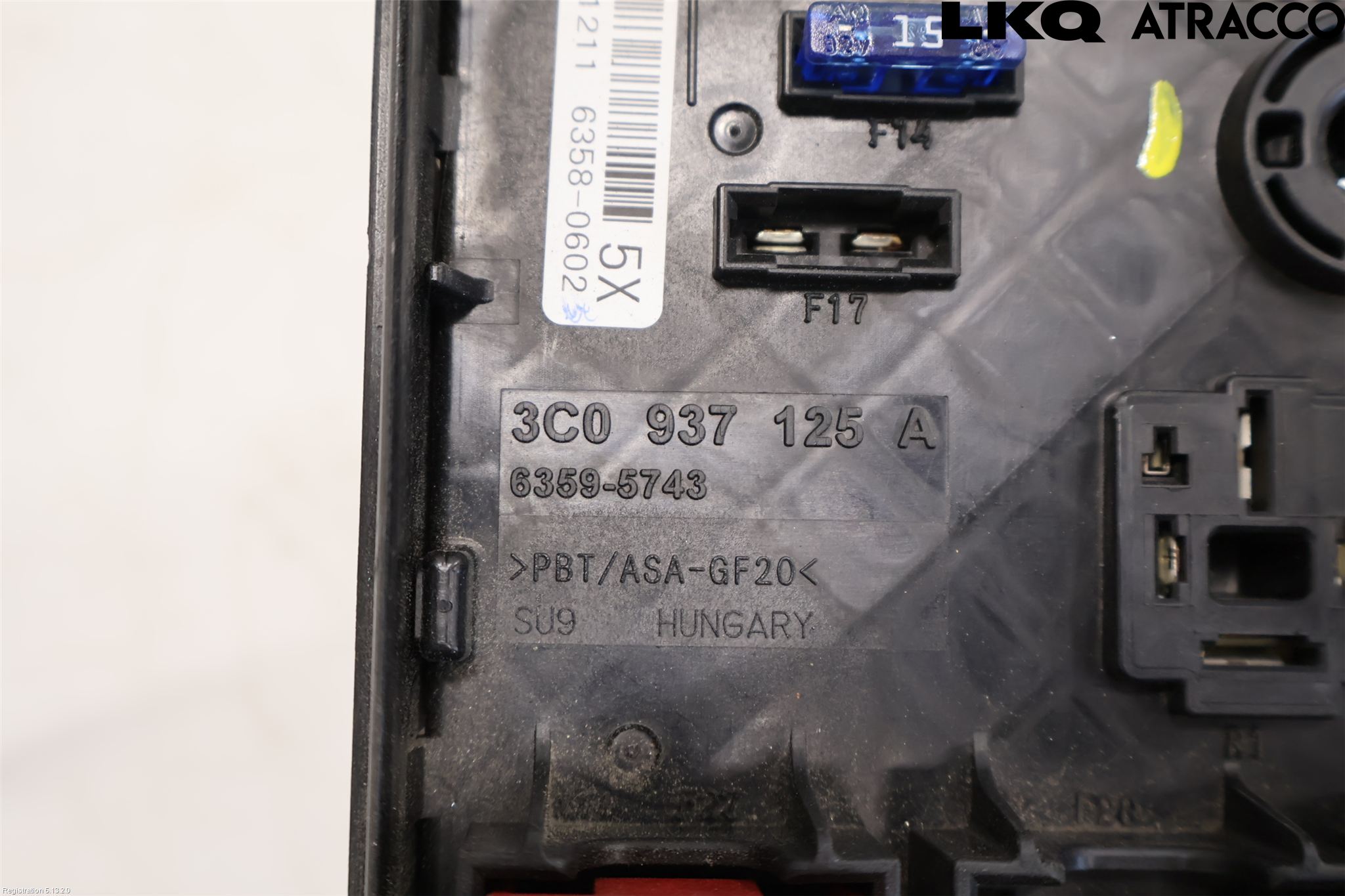Volkswagen VW TIGUAN 07-16 Sikringsboks - Elsentral